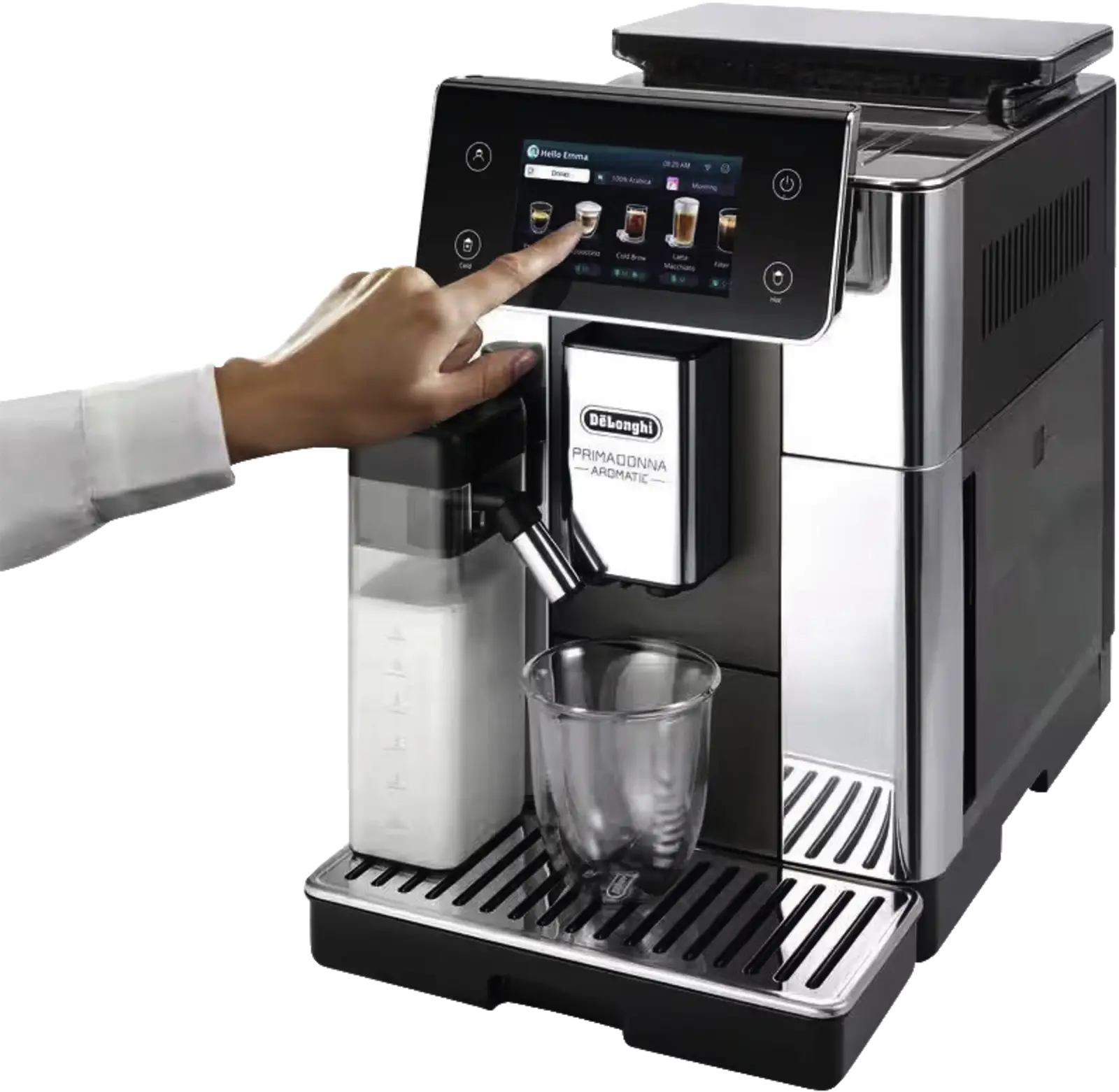 DeLonghi ECAM630.75.TSM PrimaDonna Aromatic Volautomatische Koffiemachine