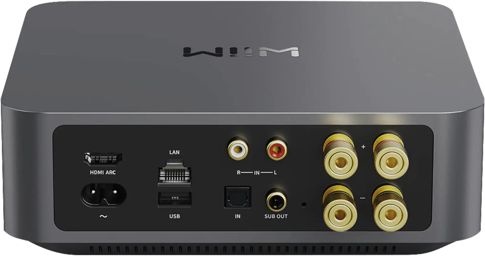  Stereo-Receiver WiiM Amp Space Grey