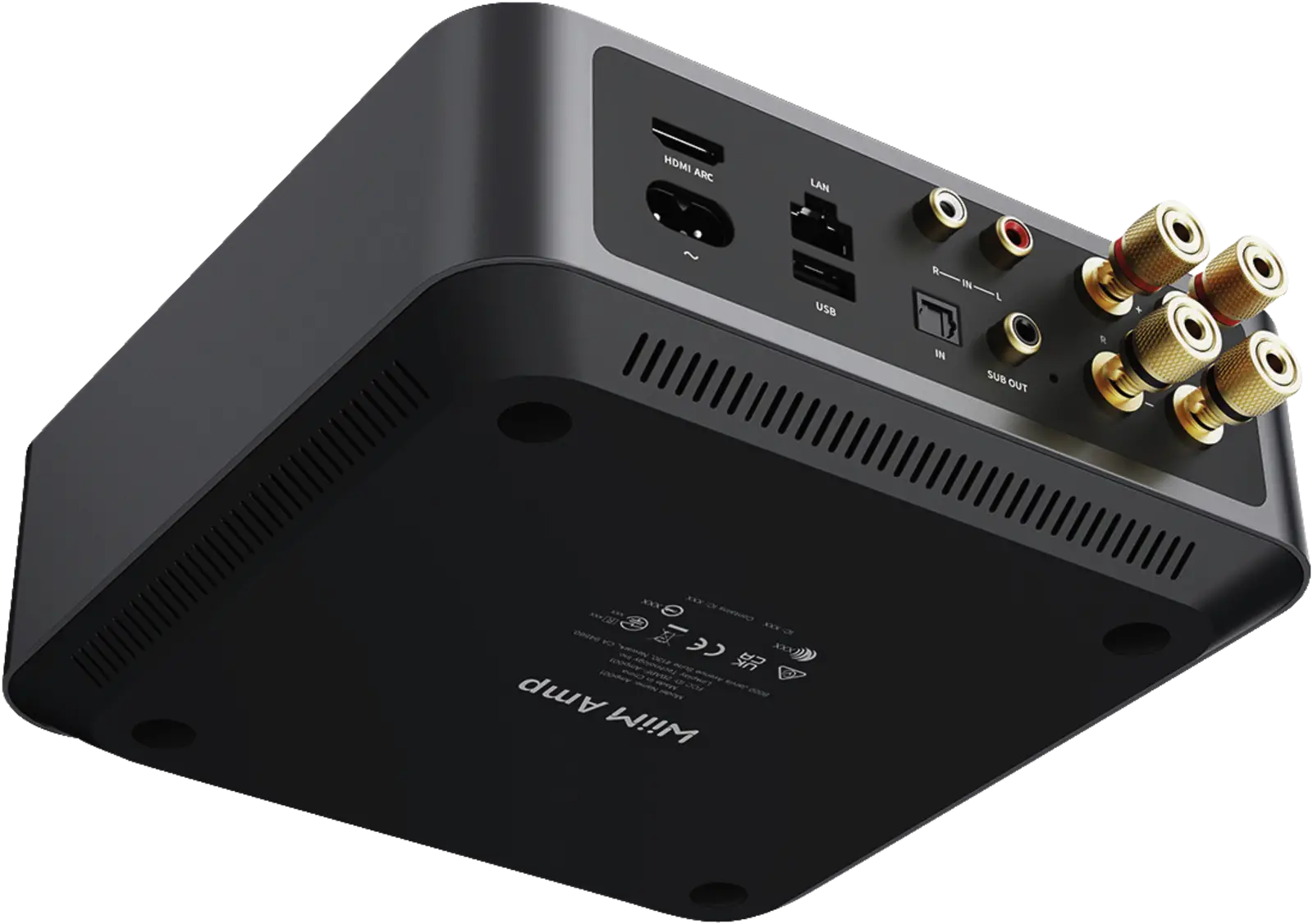 Stereo-Receiver WiiM Amp Space Grey
