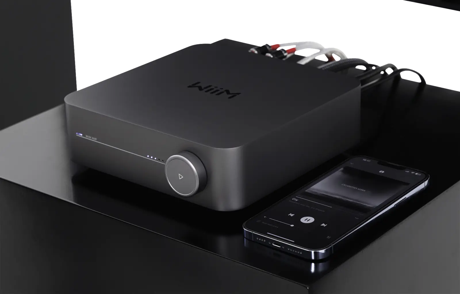  Stereo-Receiver WiiM Amp Space Grey