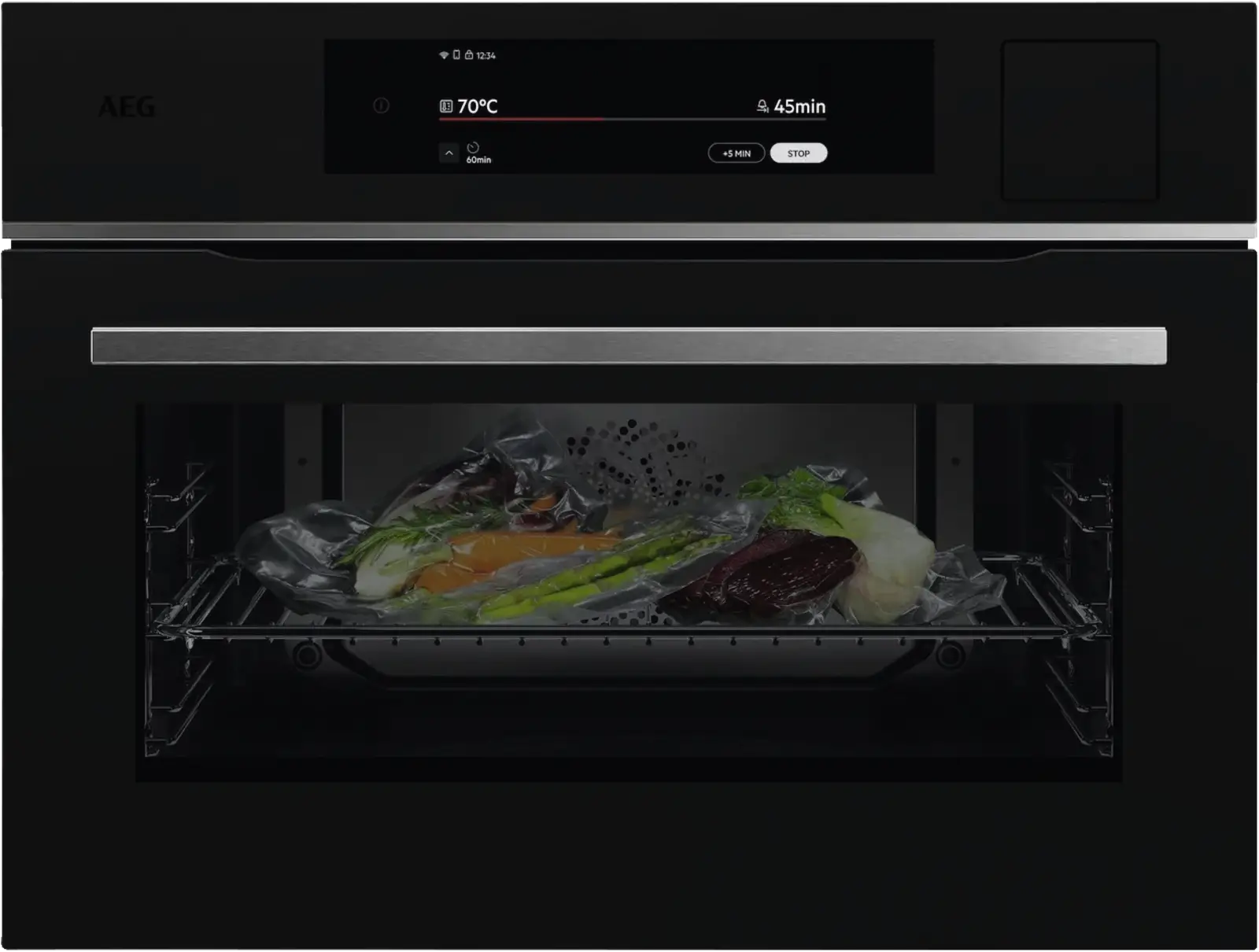 AEG TP9SK821T 9000 Inbouw Combi Hetelucht- en Stoomoven