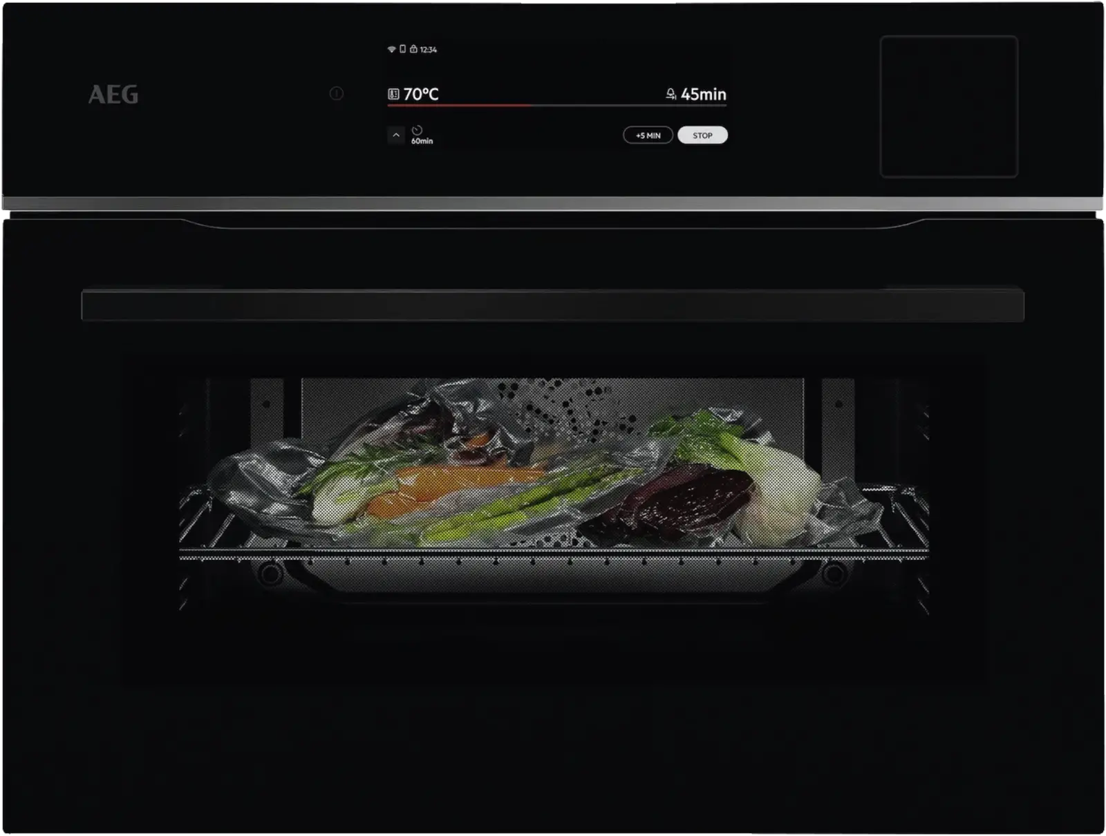 AEG TP8SK721B 8000 MealAssist Inbouw Combi Stoomoven