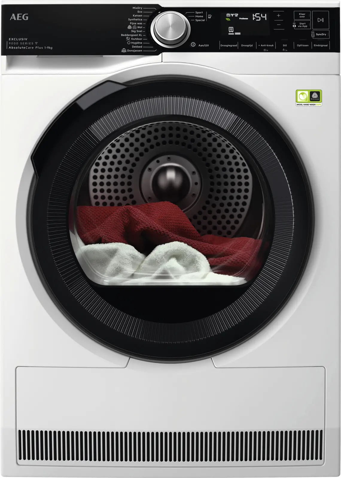 AEG TR9HAMBURG 9000 AbsoluteCare Plus Warmtepompdroger