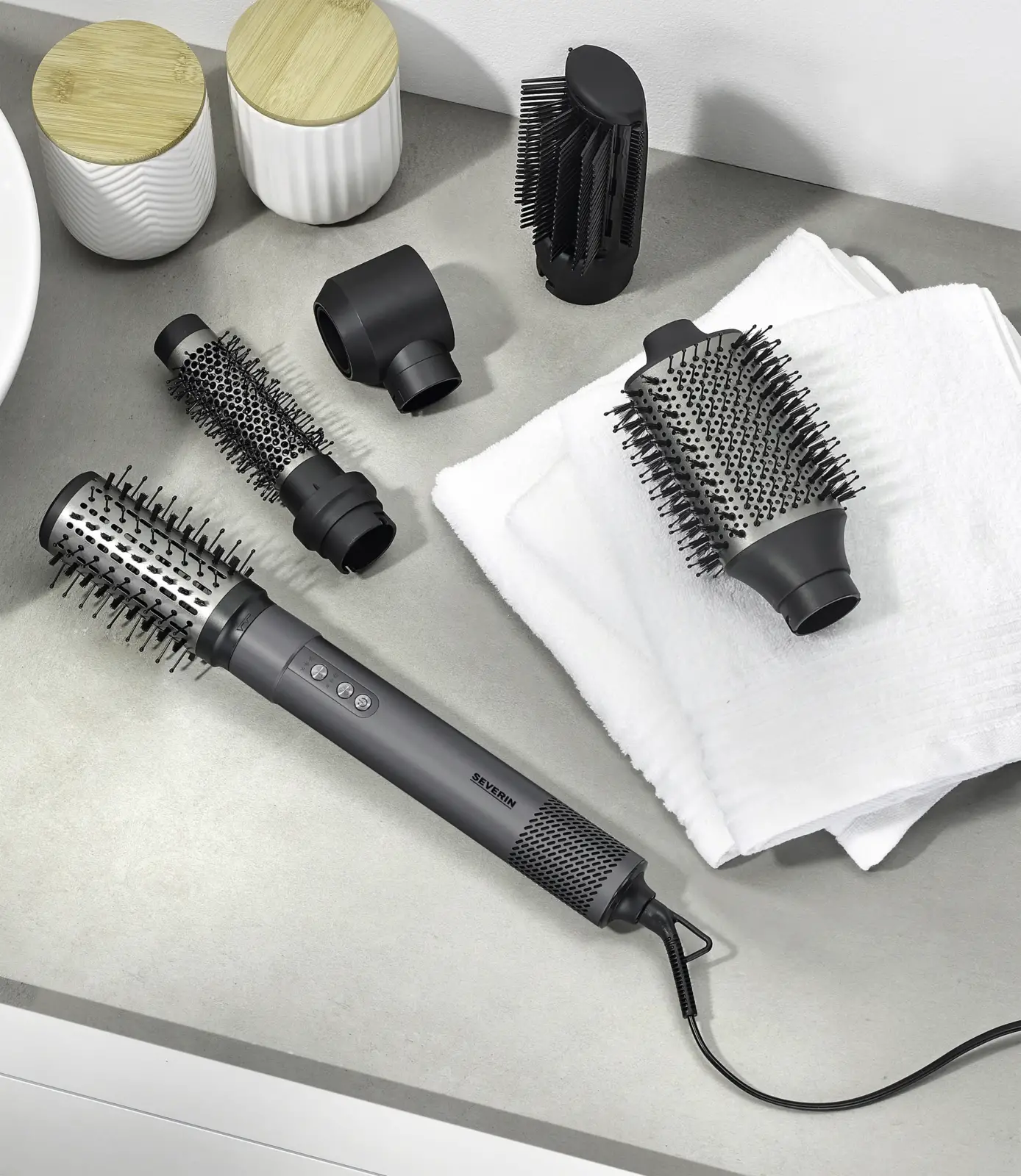 Severin WL 0683 Hetelucht-Multi-Styler 5-in-1