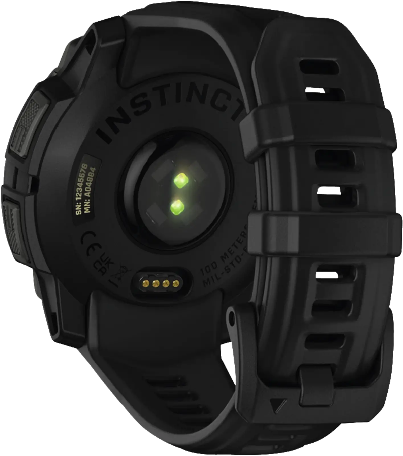 Garmin Instinct 3 - 45 mm AMOLED Zwart met zwarte band