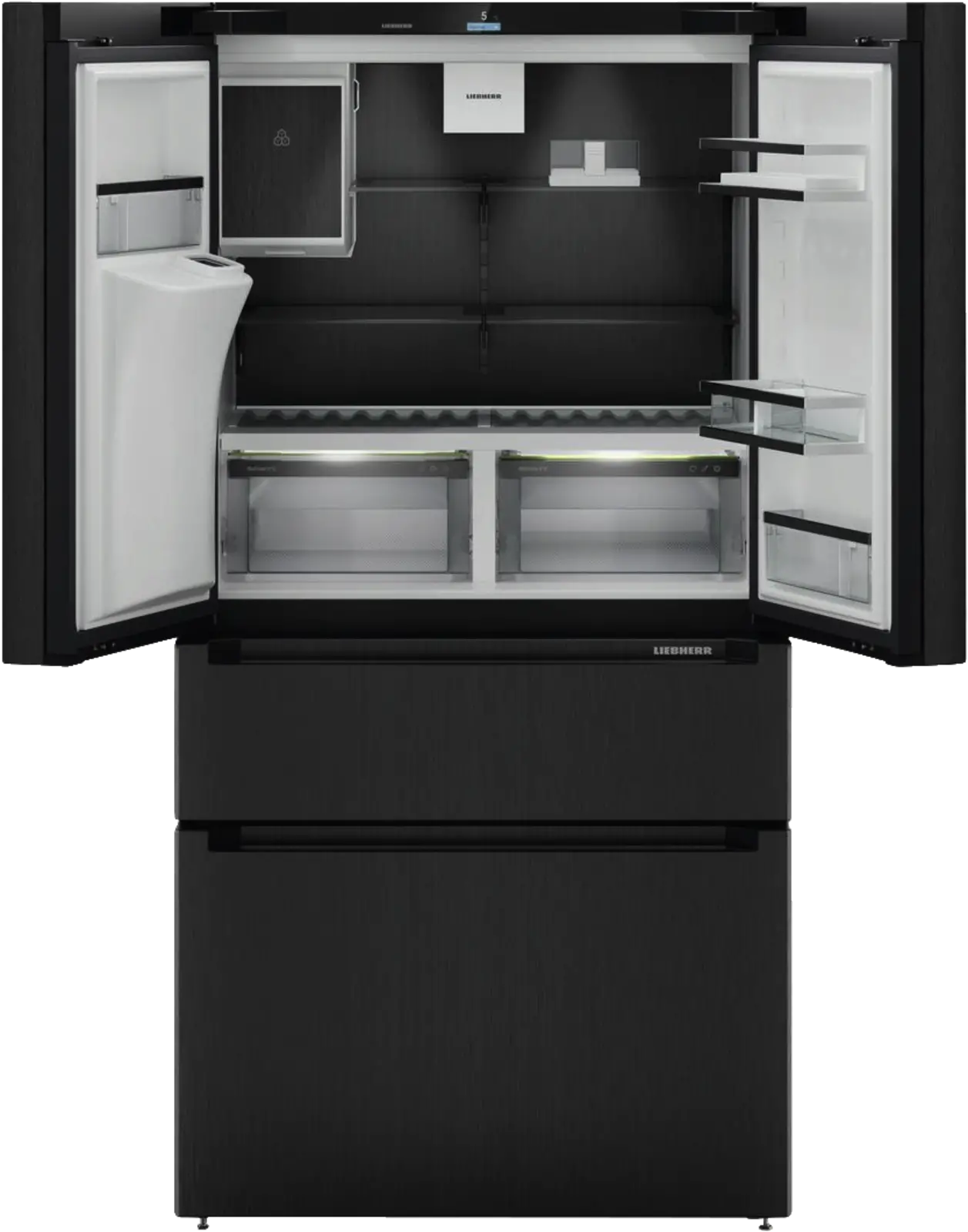 Liebherr MBbsdi 9528-20 Amerikaanse Koel-vriescombinatie