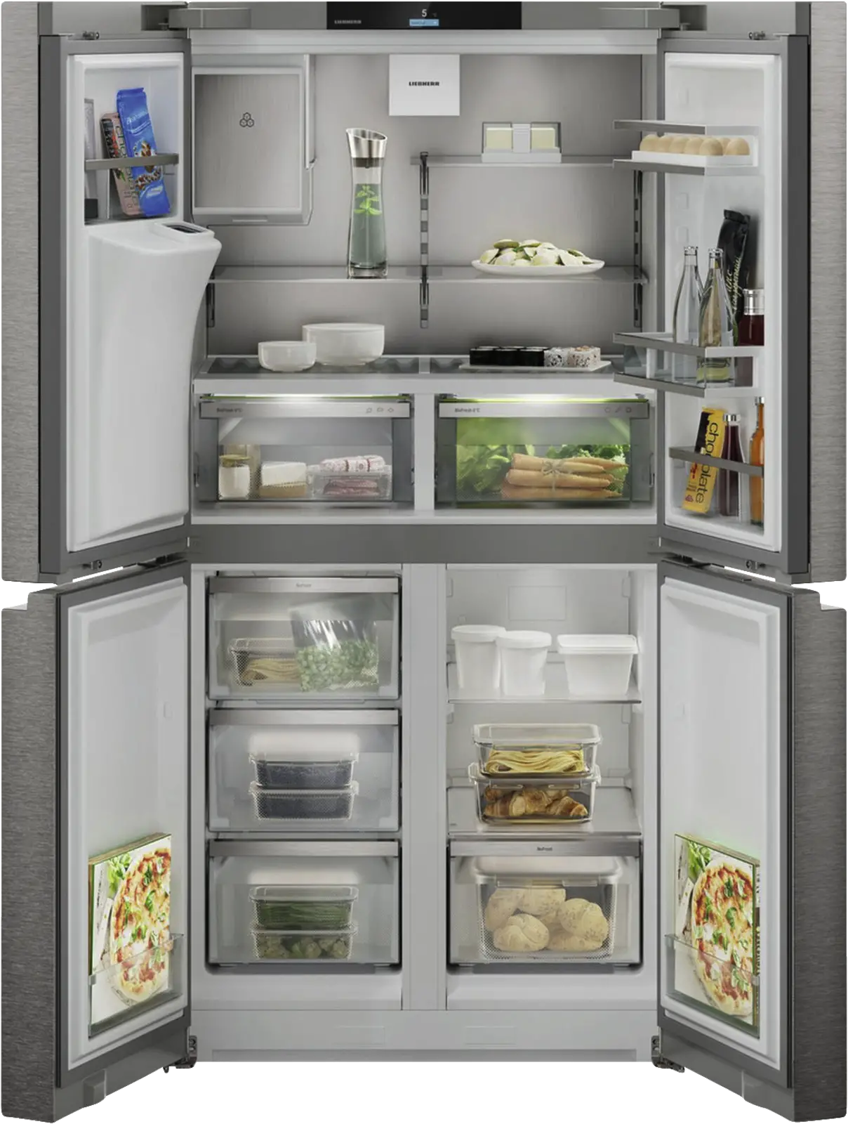 Liebherr MBsddi 9028-20 Amerikaanse Koel-vriescombinatie