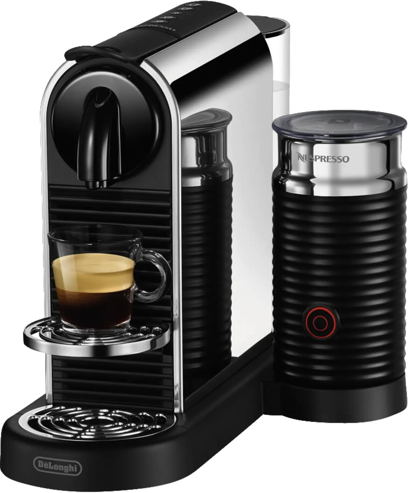 DeLonghi Nespresso EN330.M CitiZ Platinum & Milk Koffiemachine