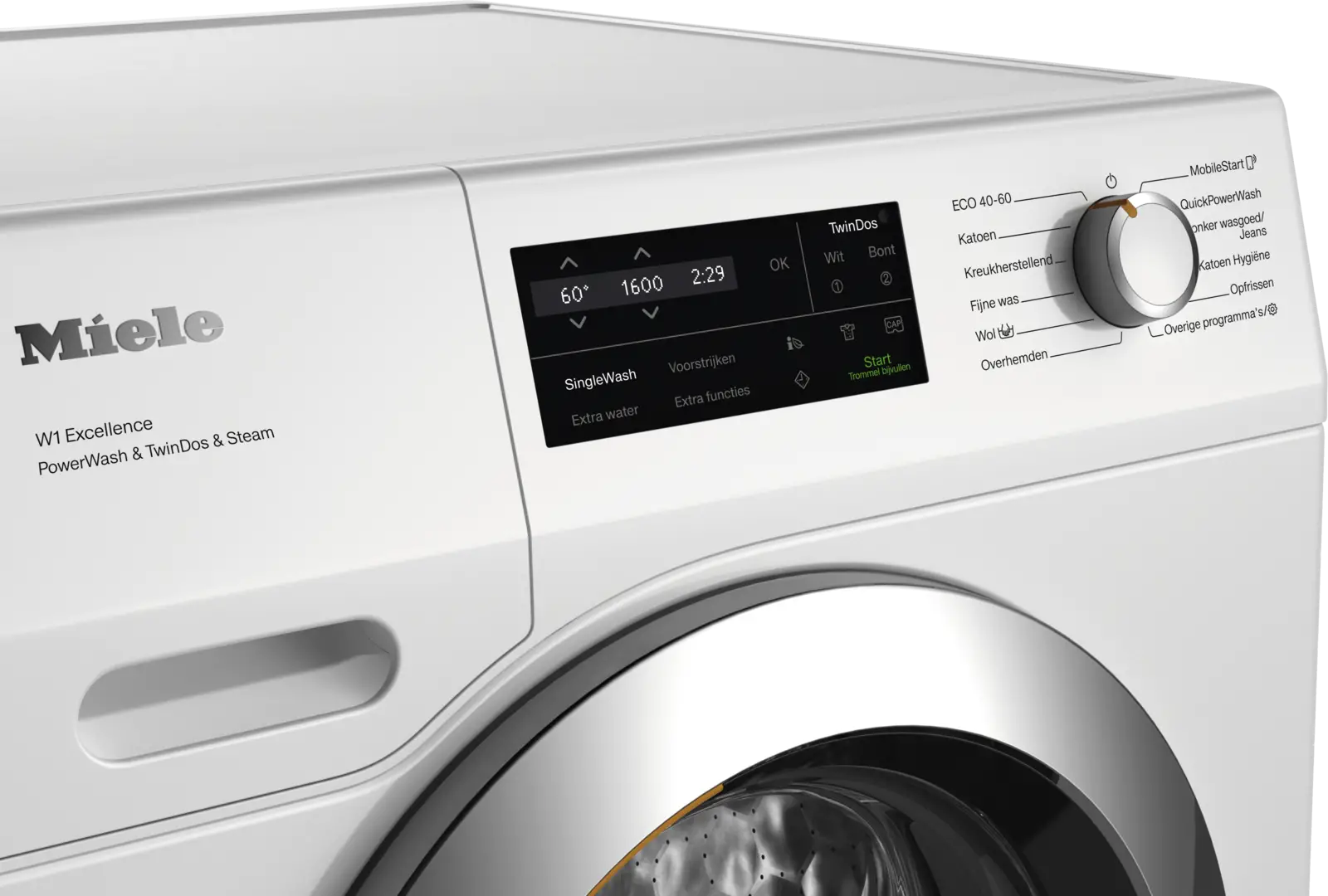 Miele WEJ 895 WPS TwinDos Wasmachine