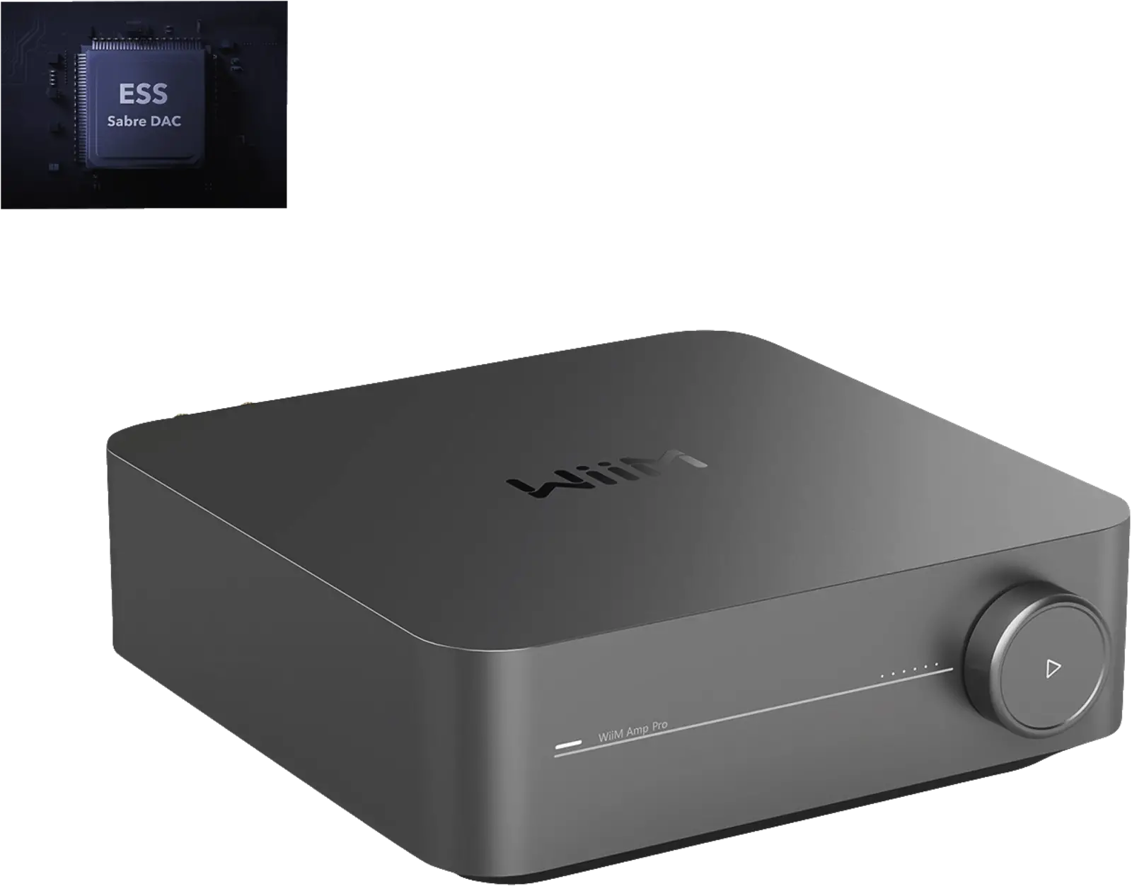 Stereo-Receiver WiiM Amp Pro Space Grey