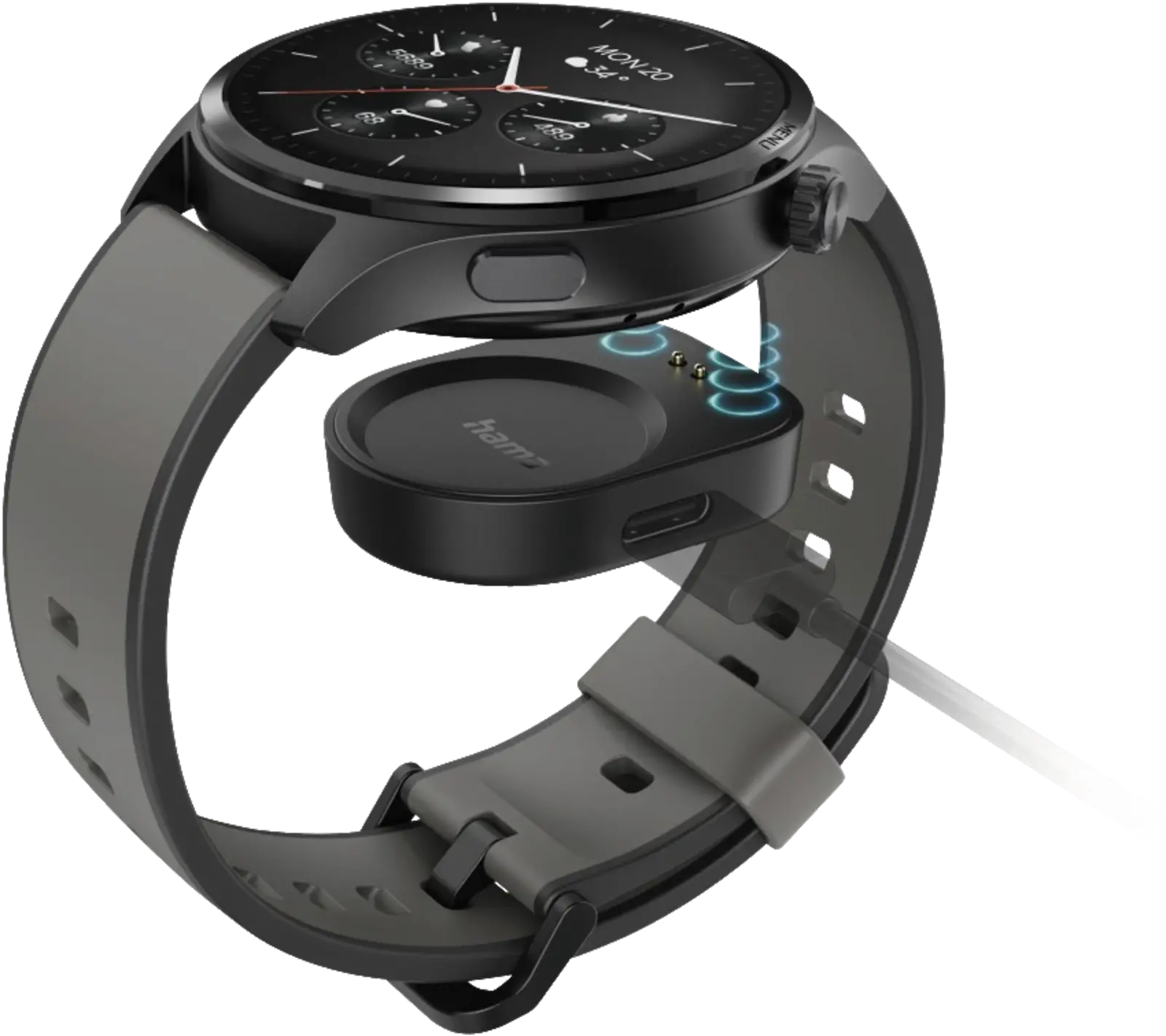 Hama Smartwatch 9000 Anthraciet