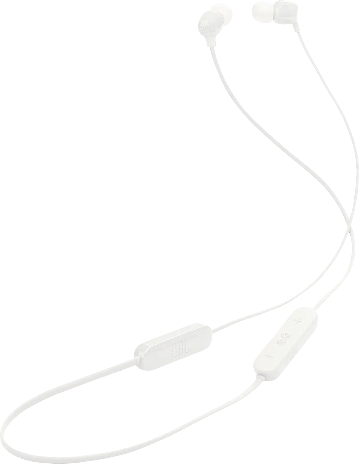 JBL Tune 135BT Wit Draadloze in ear oordopjes