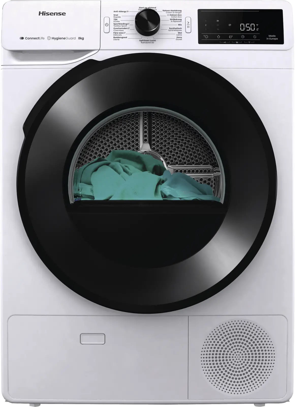 Hisense DH3V800UW/BLX Warmtepompdroger