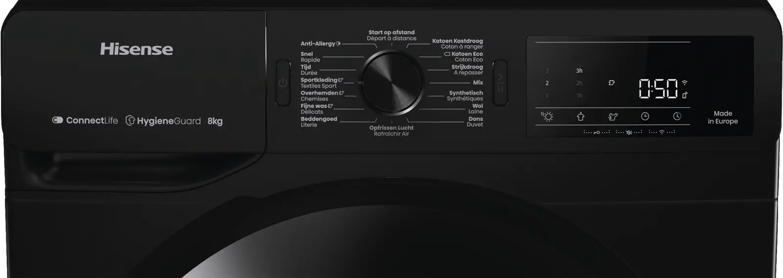 Hisense DH3V800UB/BLX Warmtepompdroger