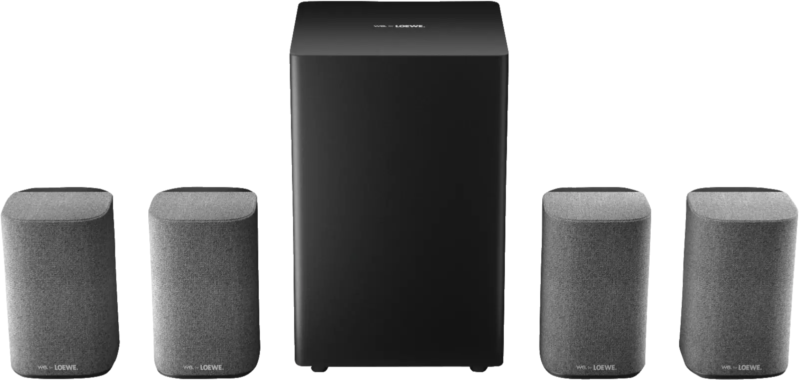 Loewe We. BOOST 4.1.2 draadloos Dolby Atmos homecinema systeem