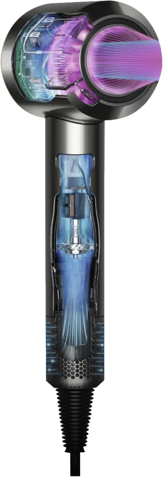 Dyson Supersonic Straight & Wavy Föhn - Haardroger Blue Copper