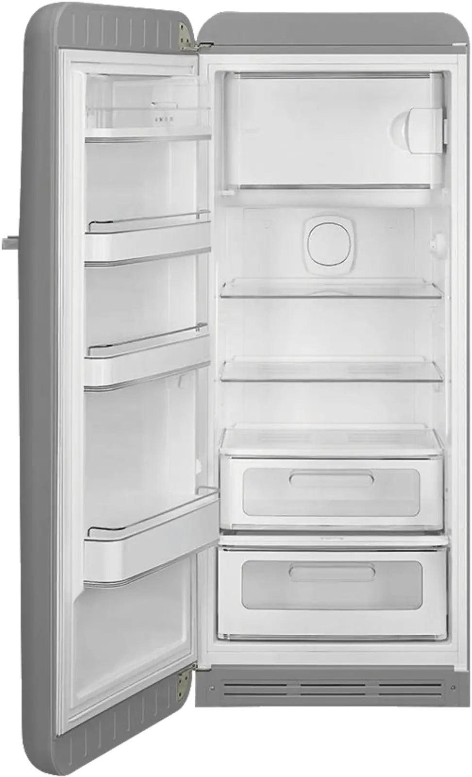 SMEG FAB28LSV6 Koelkast 50's Style - Zilver
