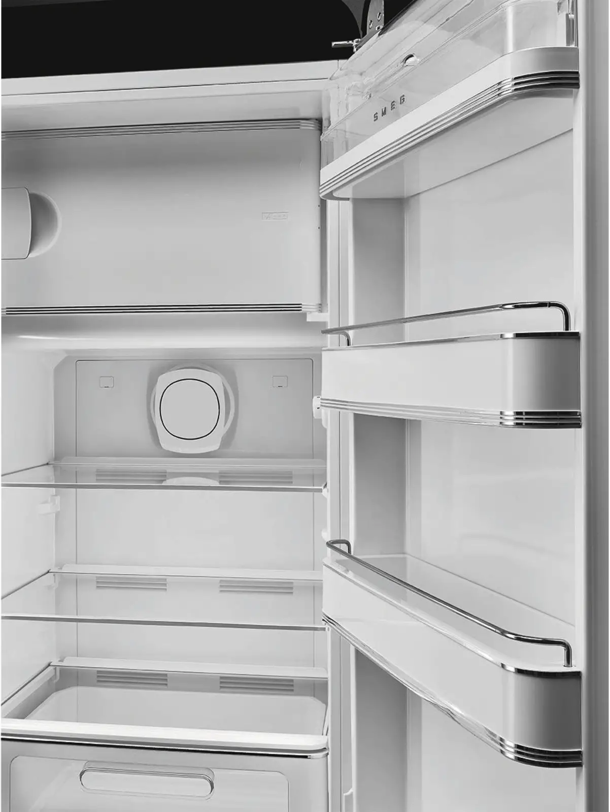 SMEG FAB28RBL6 50's Style Koelkast - Zwart 