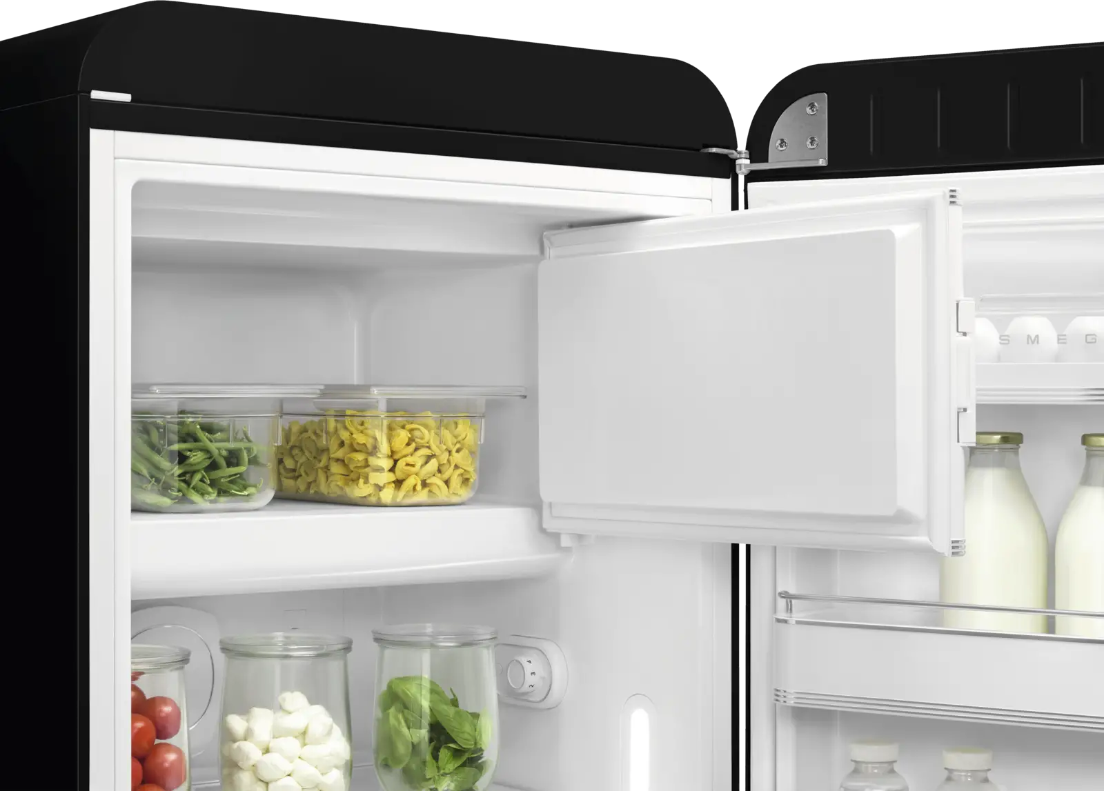 SMEG FAB28RBL6 50's Style Koelkast - Zwart 