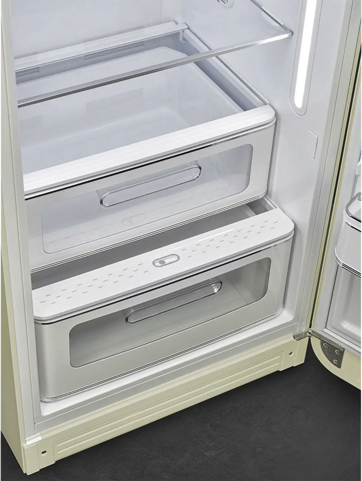 SMEG FAB28RCR6 Koelkast 50's Style - Creme 