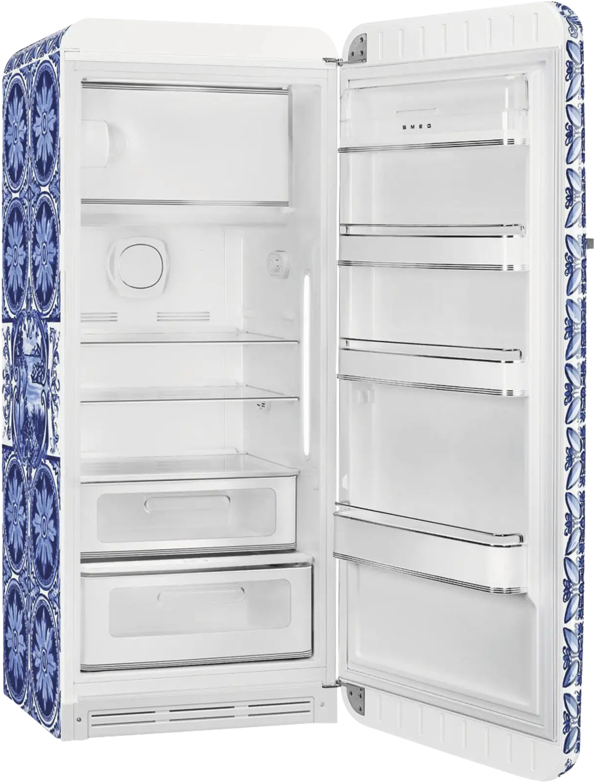 SMEG FAB28RDGME6 Koelkast - BLU MEDITERRANEO