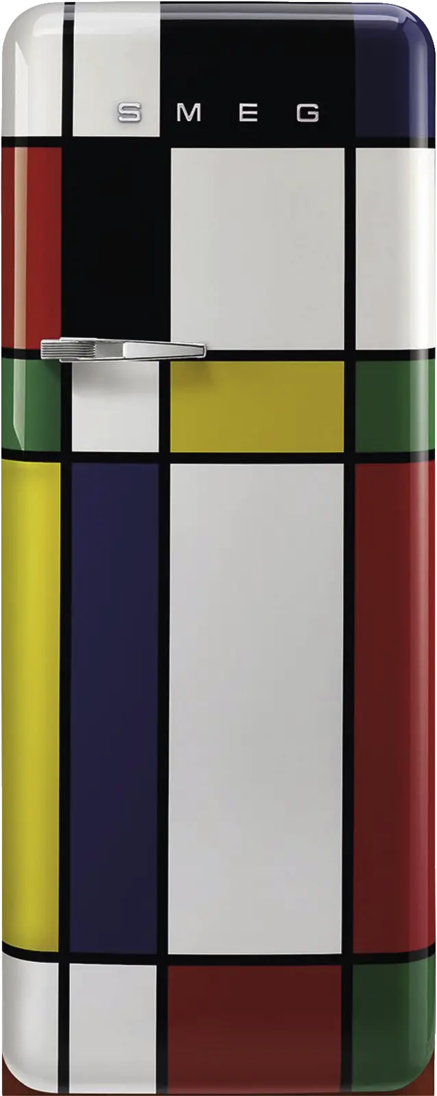 SMEG FAB28RDMC6 Koelkast 50's Style - Multicolor