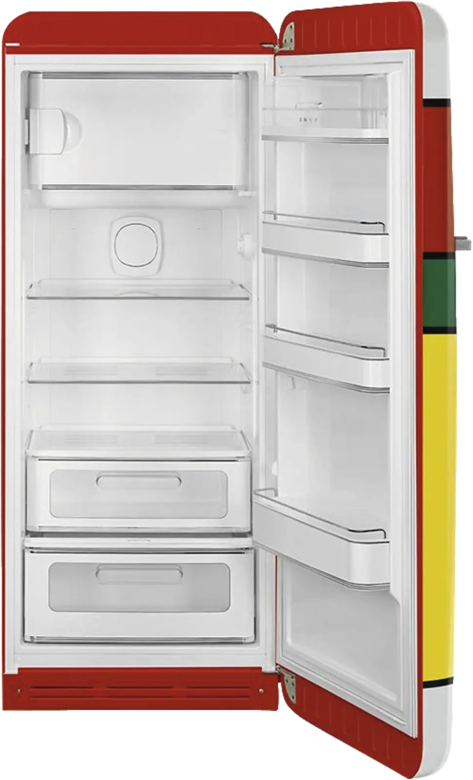 SMEG FAB28RDMC6 Koelkast 50's Style - Multicolor