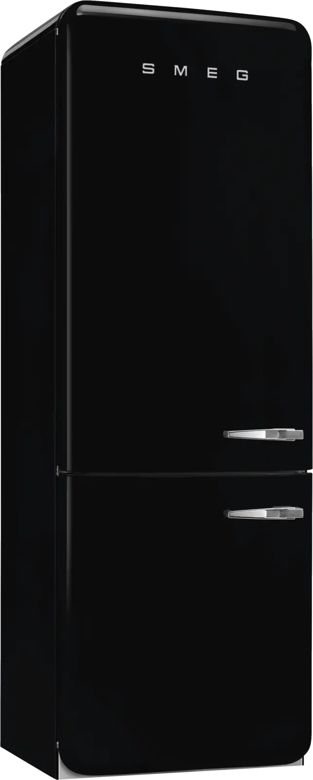 SMEG FAB38LBL6 Koel-vriescombinatie 50's Style - Zwart
