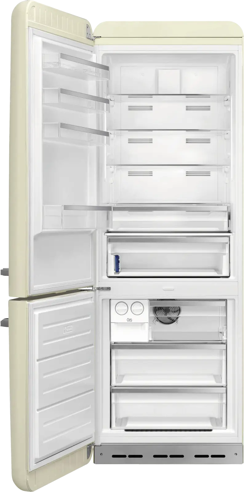 SMEG FAB38LCR6 Koel-vriescombinatie 50's Style - Creme