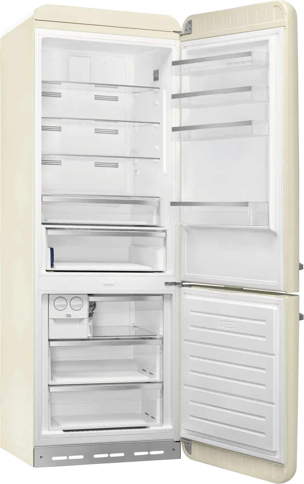 SMEG FAB38RCR6 Koel-vriescombinatie 50's Style - Creme