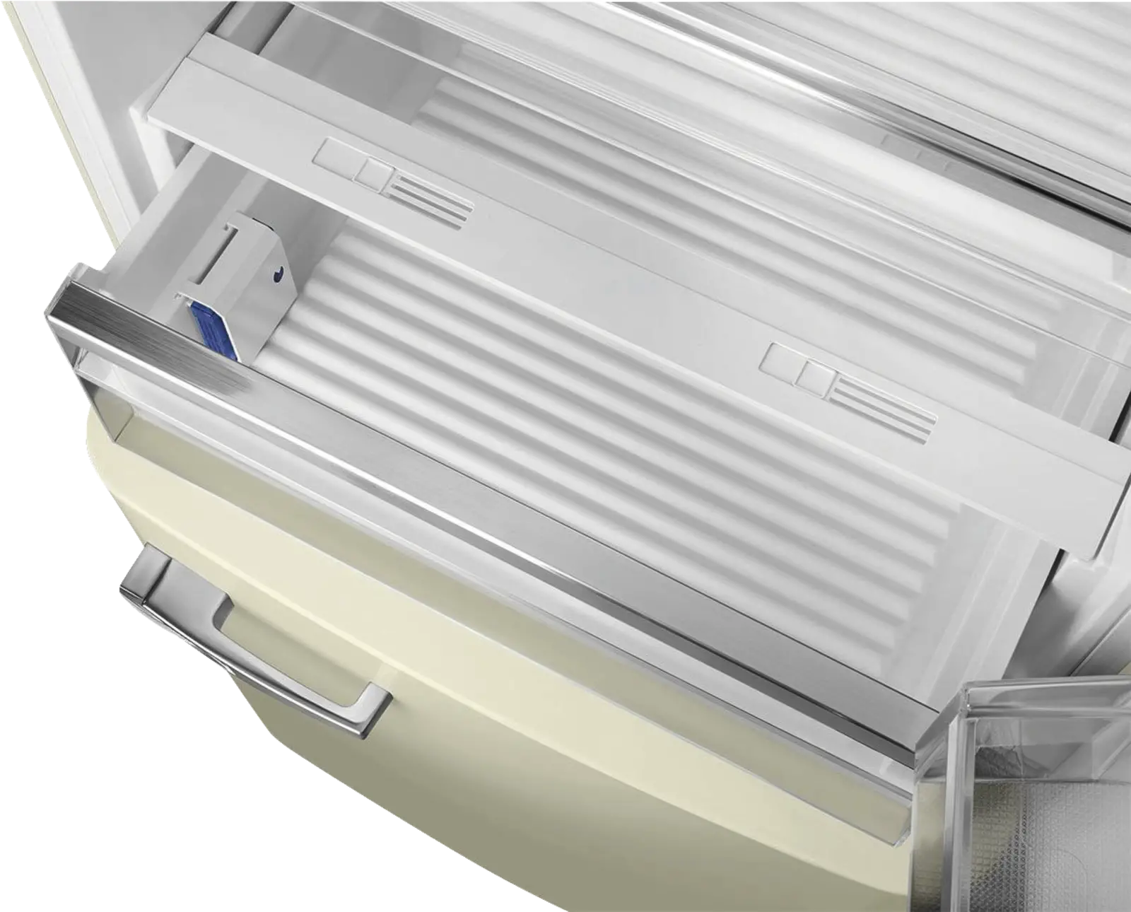 SMEG FAB38RCR6 Koel-vriescombinatie 50's Style - Creme