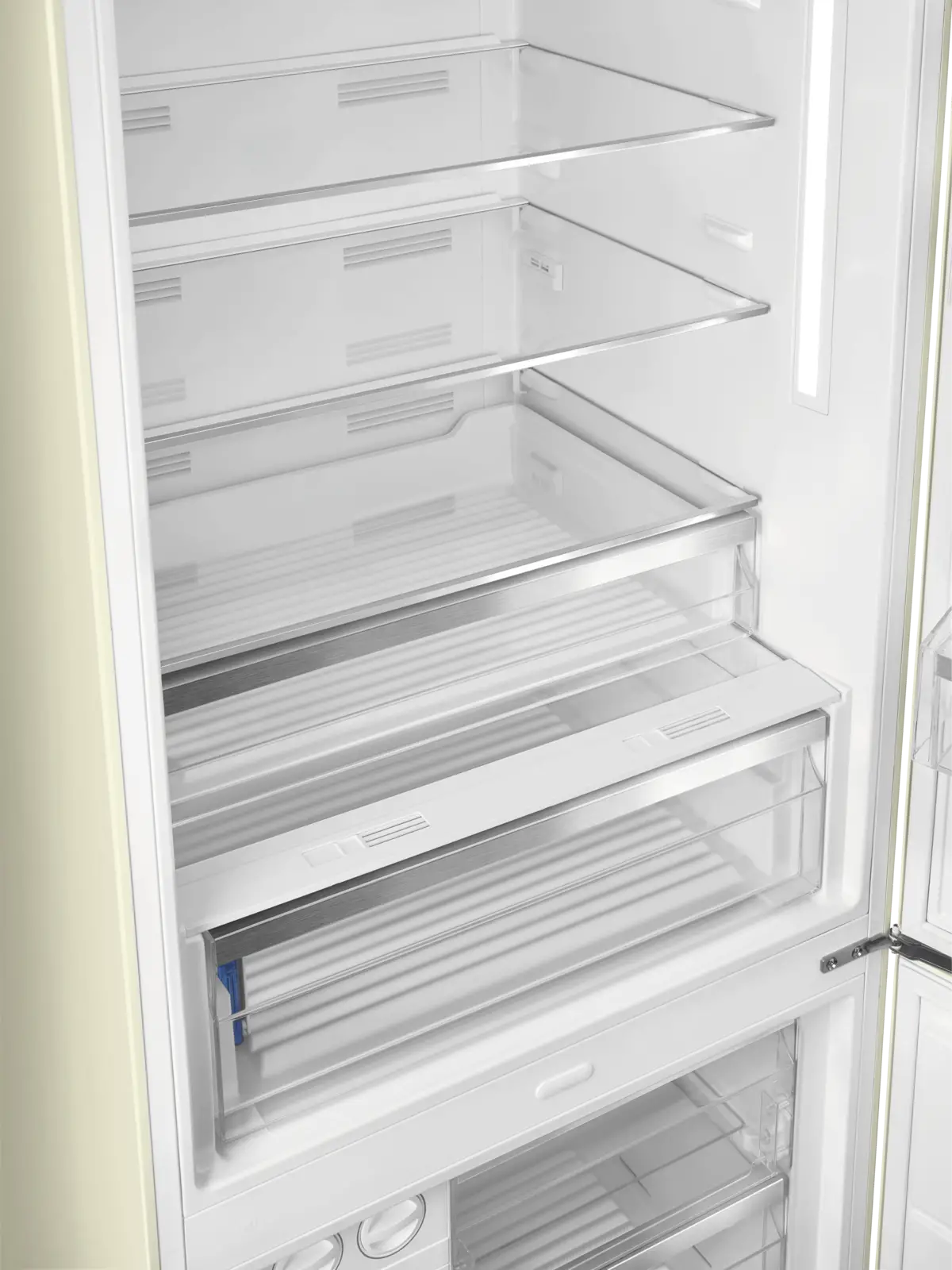 SMEG FAB38RCR6 Koel-vriescombinatie 50's Style - Creme
