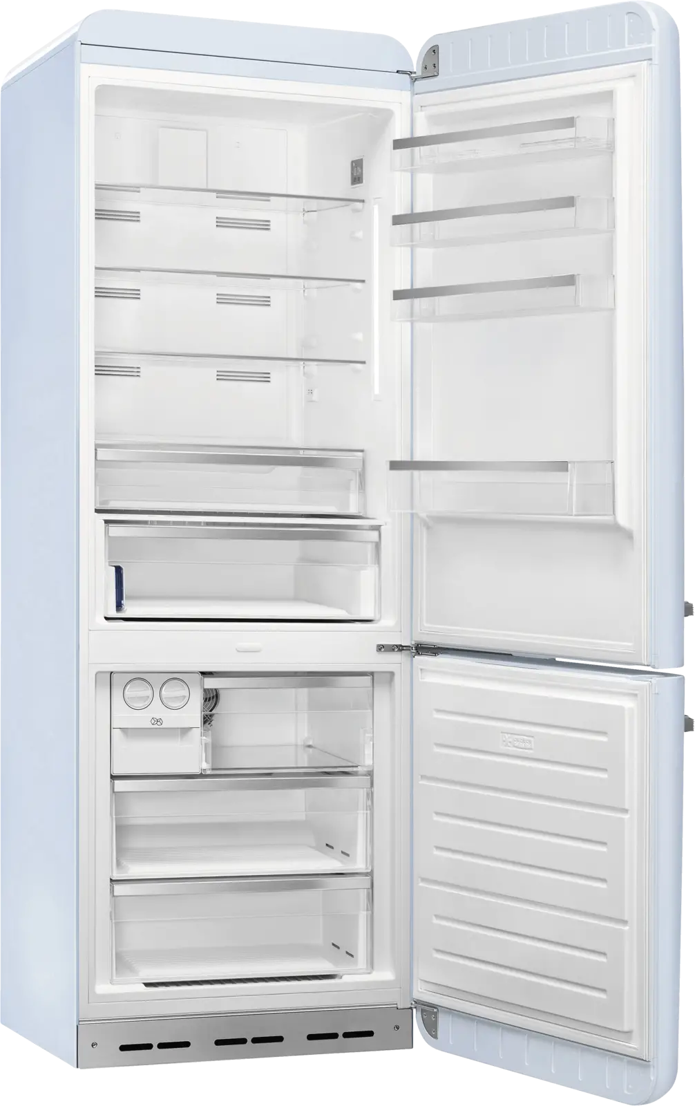 SMEG FAB38RPB6 Vrijstaande Koel-vriescombinatie 50's Style - Pastelblauw