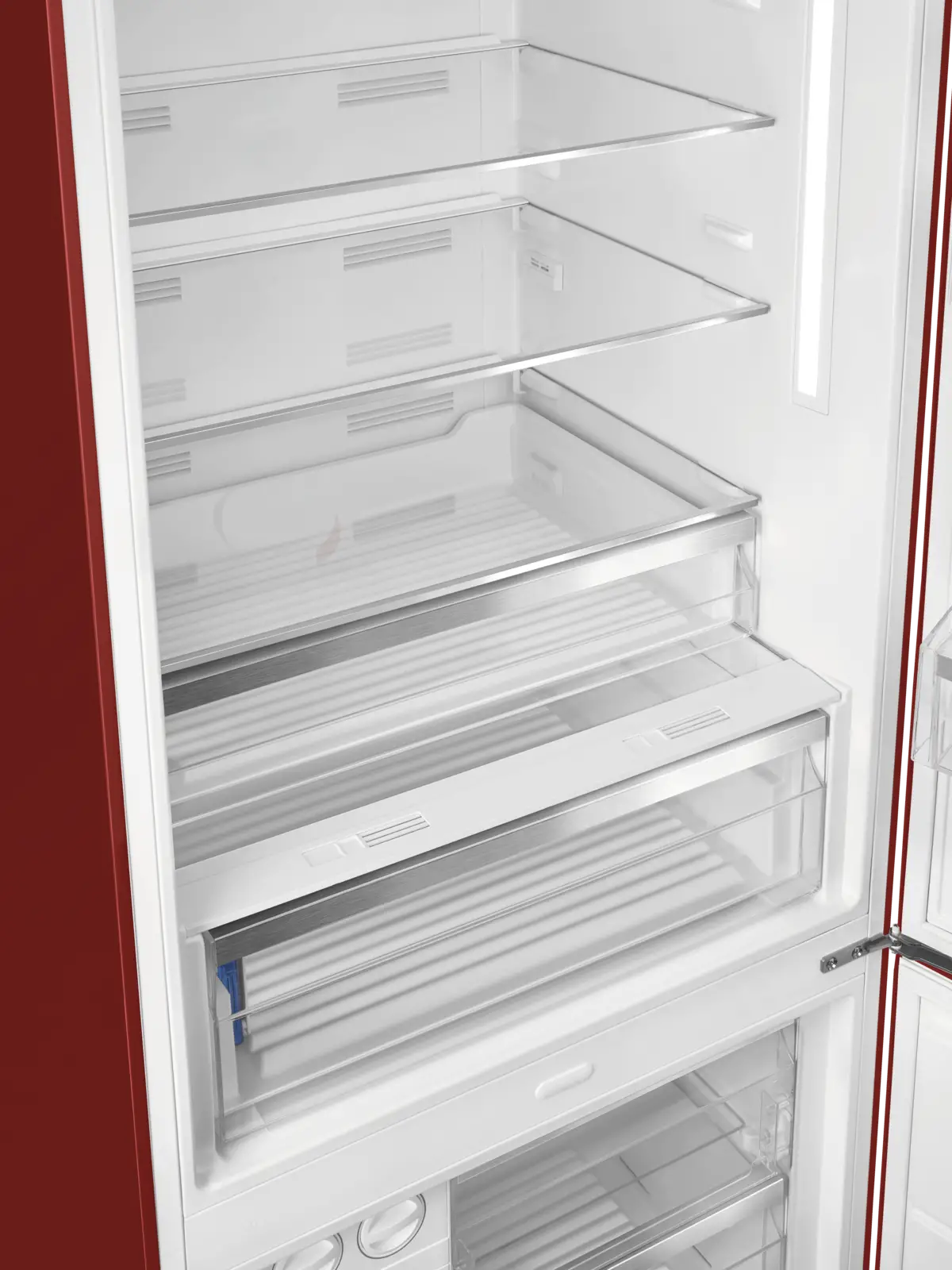 SMEG FAB38RRD6 Koel-vriescombinatie 50's Style - Rood