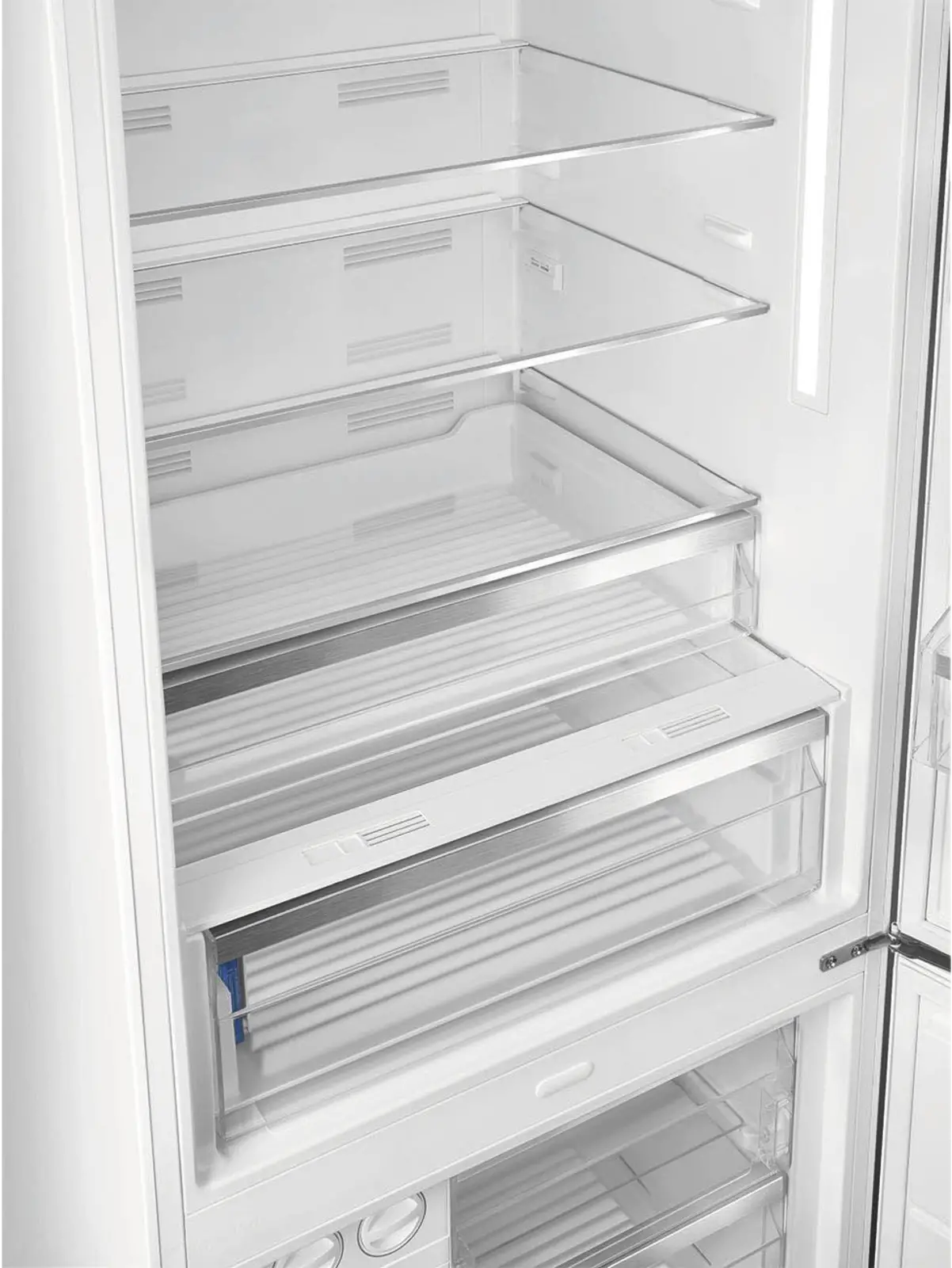 SMEG FAB38RWH6 50's Style Koel-vriescombinatie - Wit