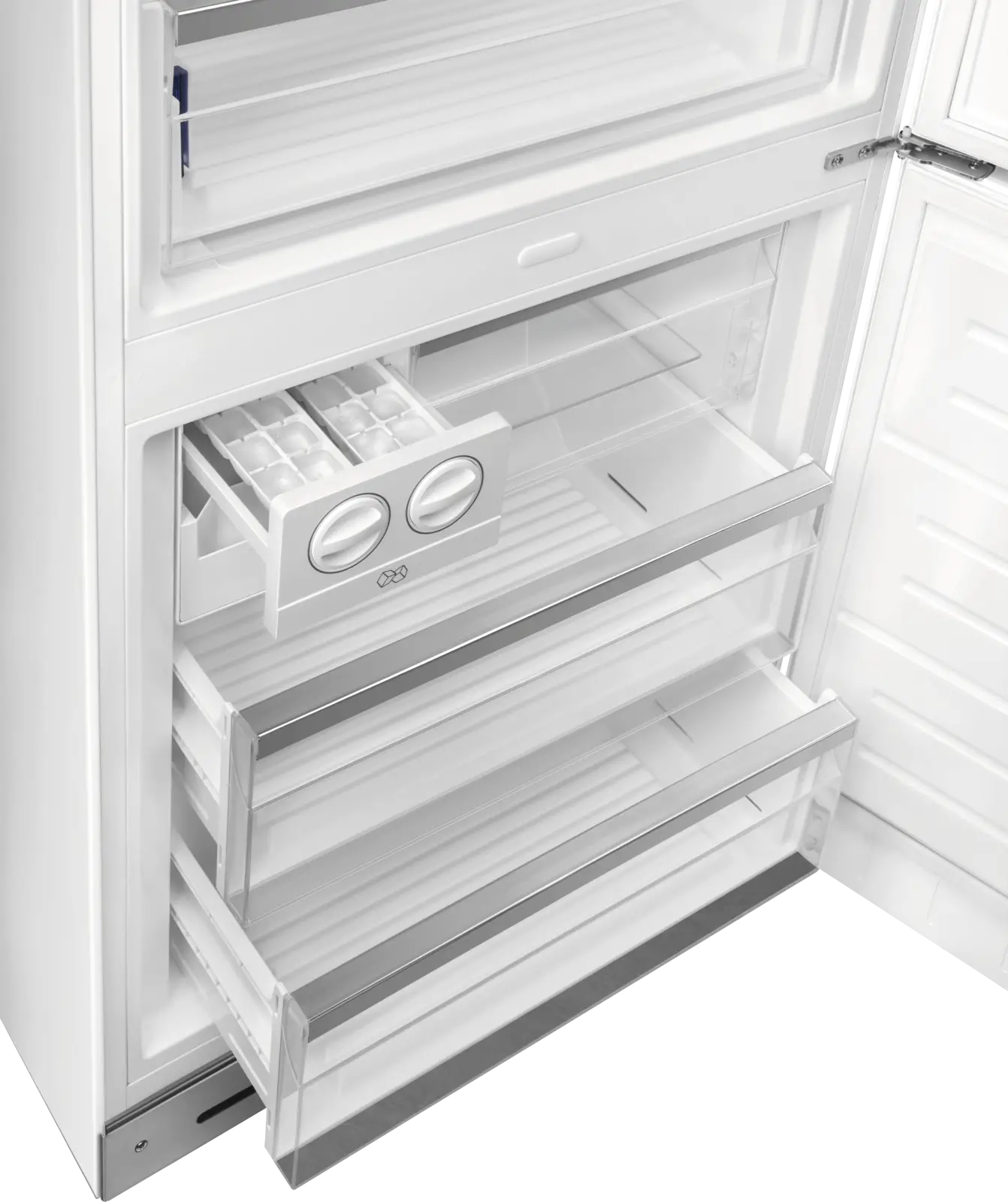 SMEG FAB38RWH6 50's Style Koel-vriescombinatie - Wit