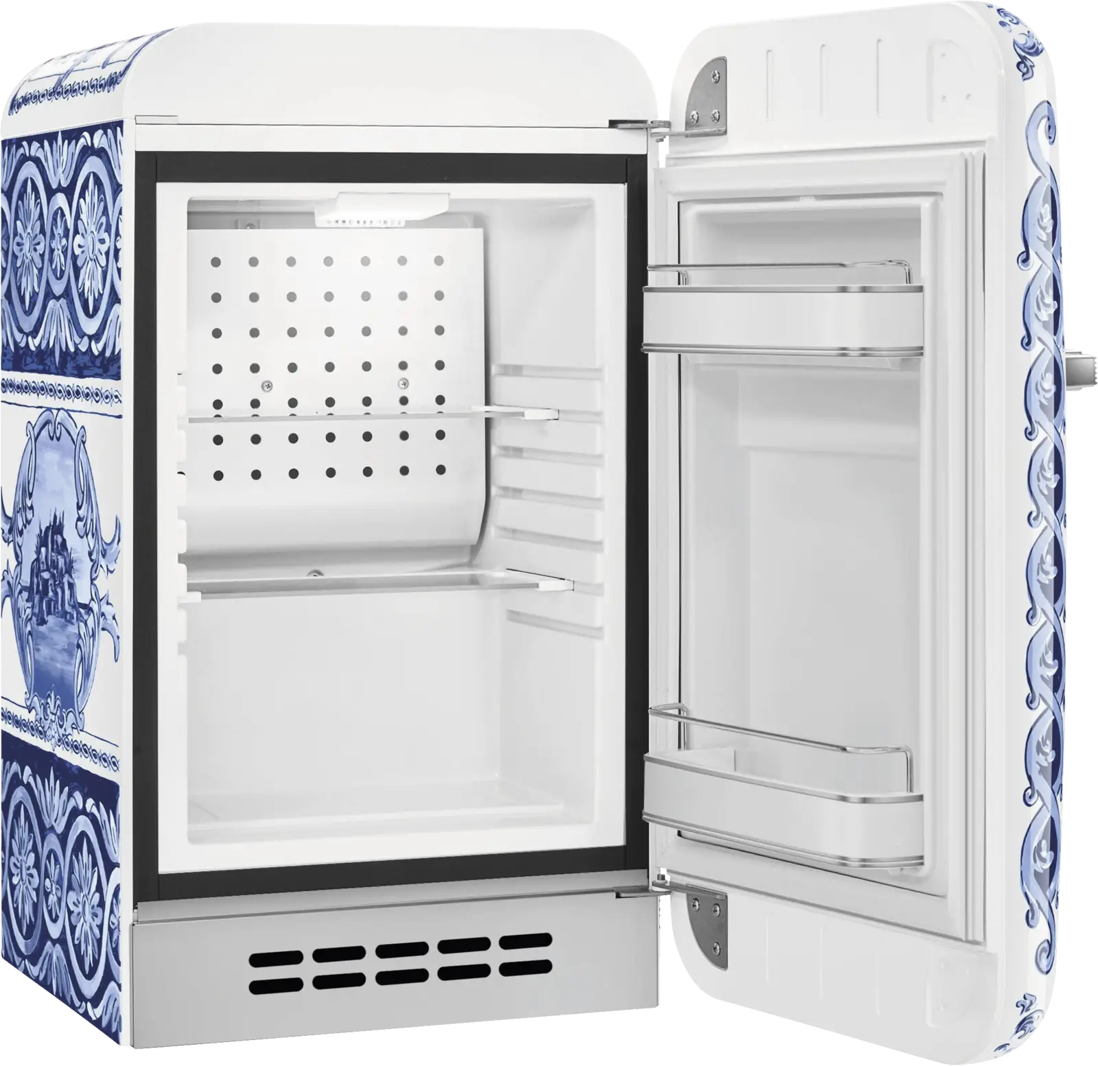 SMEG X DOLCE & GABBANA FAB5RDGME6 50's Style Koelkast - Blauw