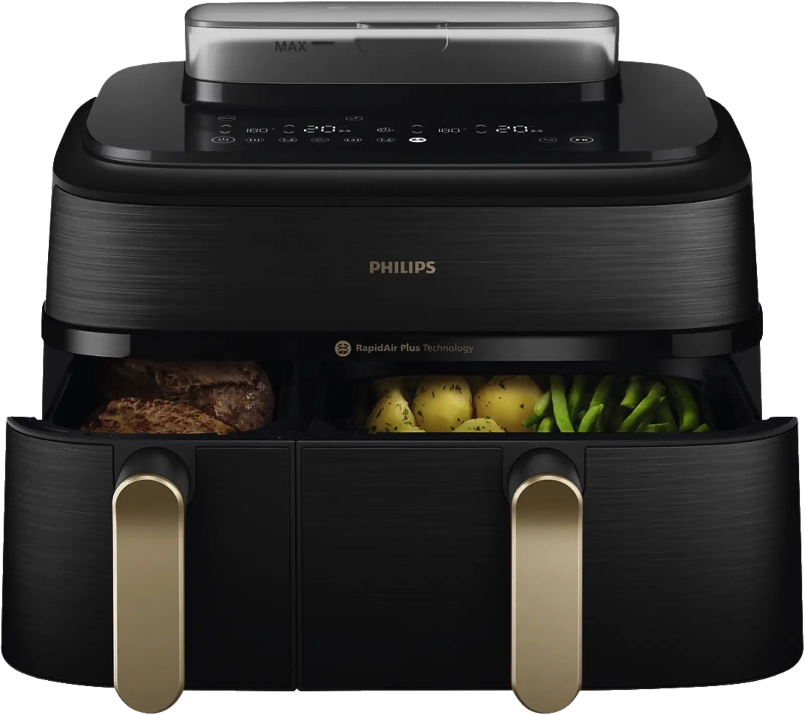 Philips NA552/00 Airfryer - Heteluchtfriteuse met 2 Manden