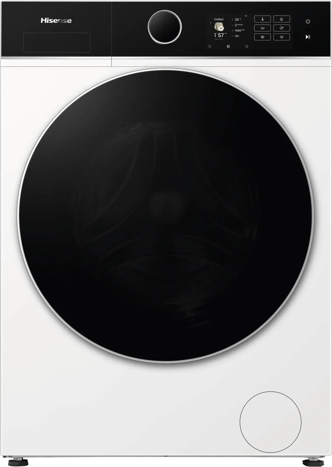 Hisense WD5I8043BWF Was-droogcombinatie