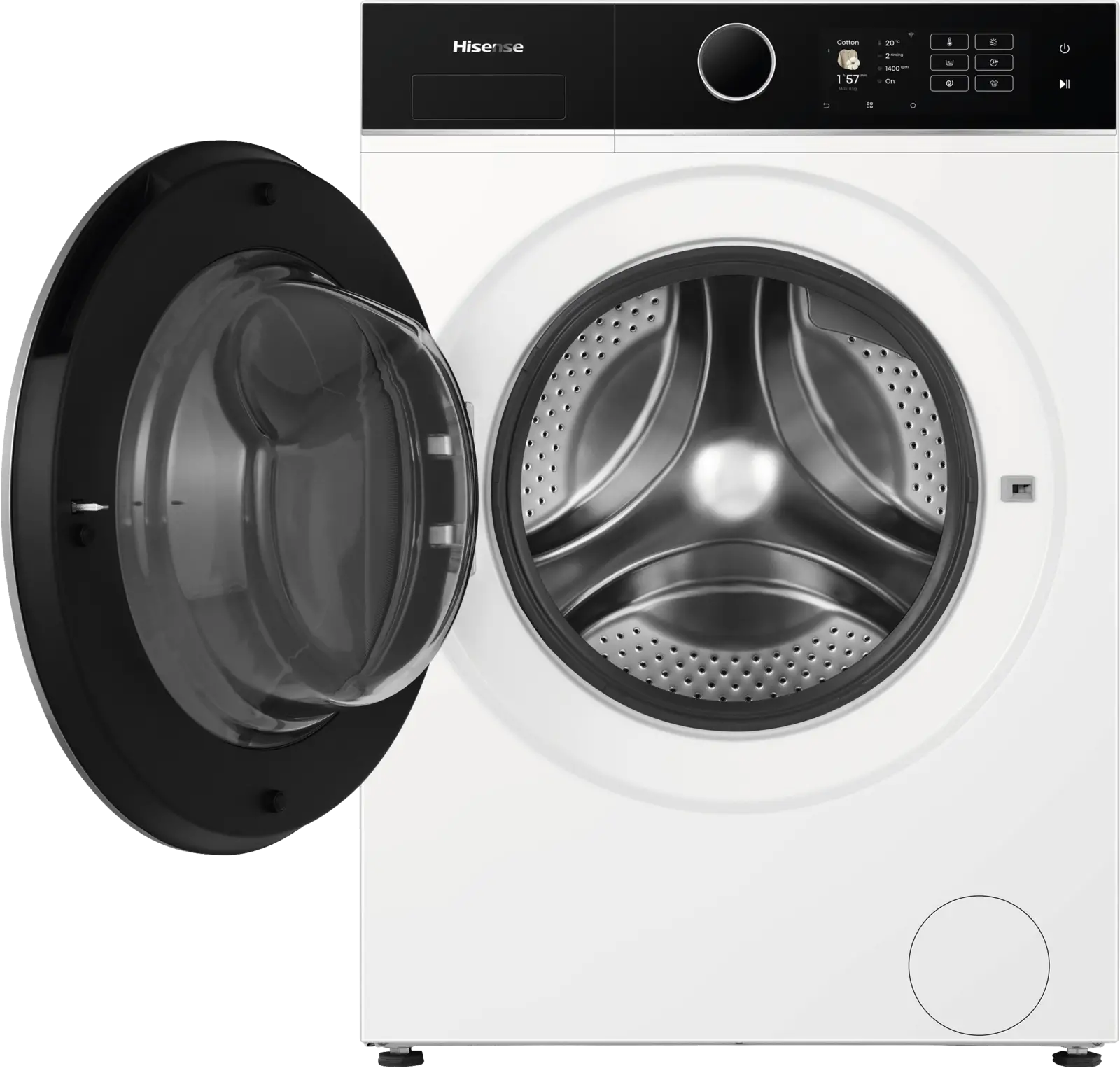 Hisense WD5I8043BWF Was-droogcombinatie