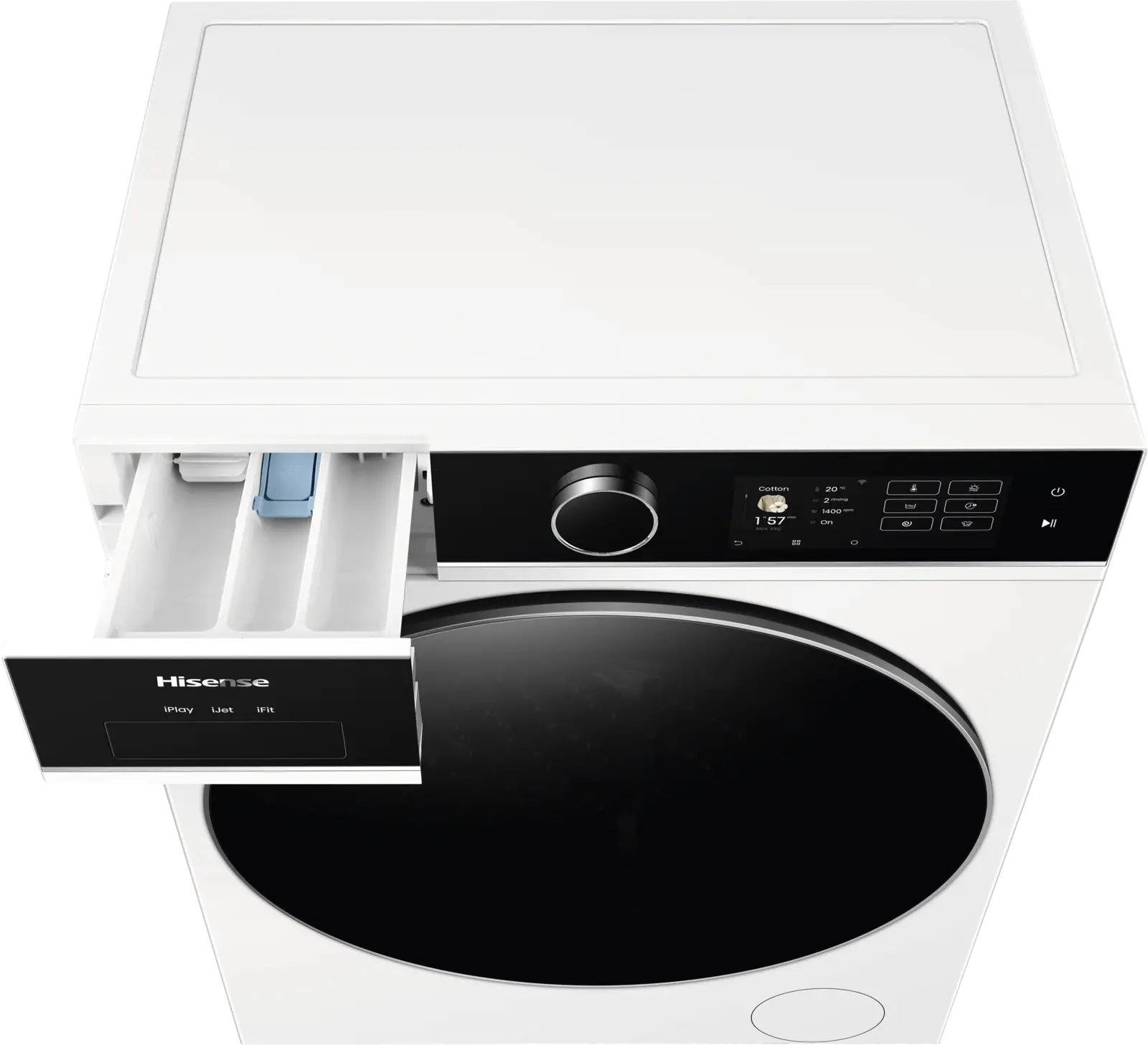 Hisense WD5I8043BWF Was-droogcombinatie