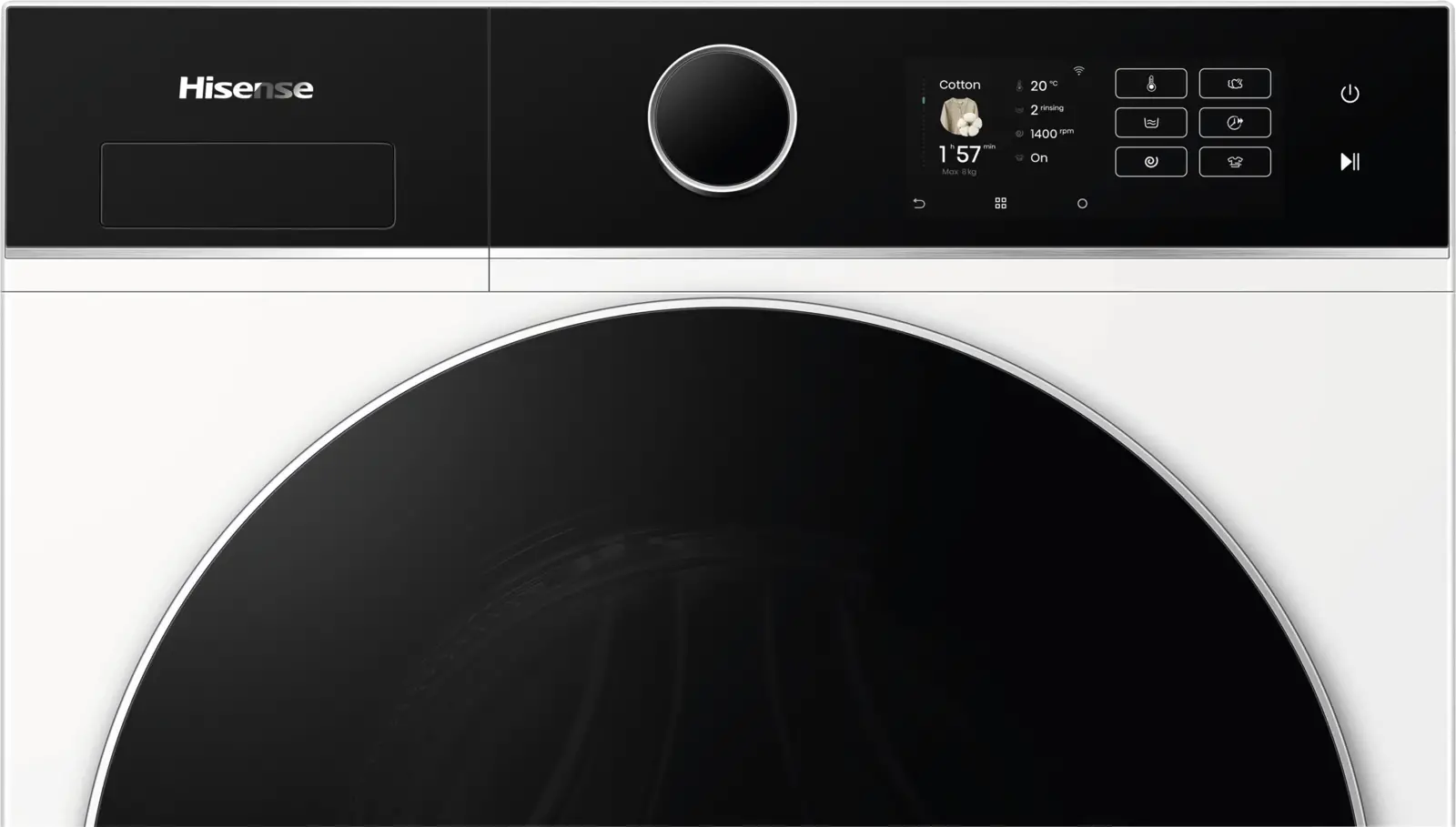 Hisense WF5I8043BWF Wasmachine
