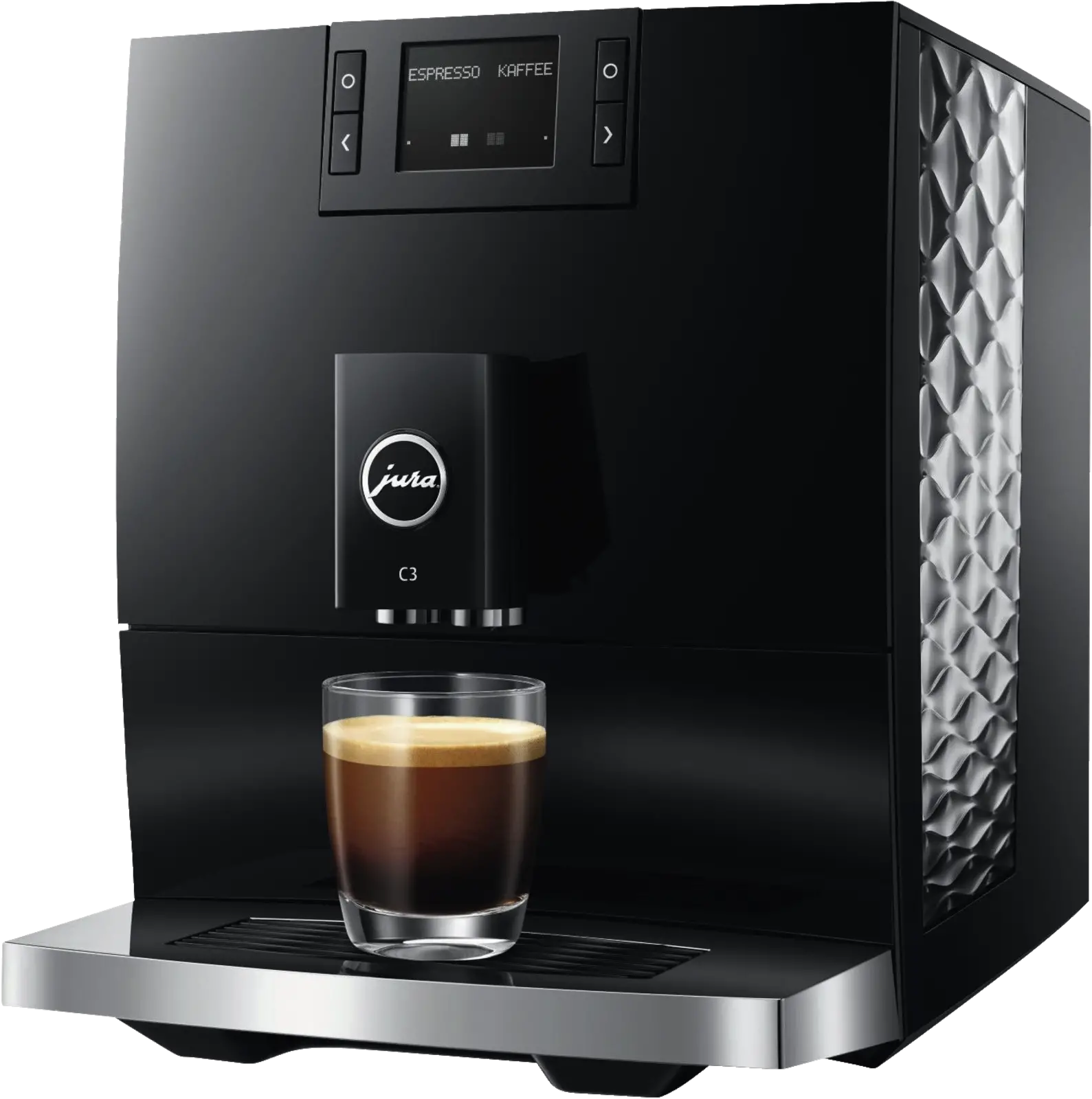 JURA C3 (EA) Piano Black Volautomatische Koffiemachine
