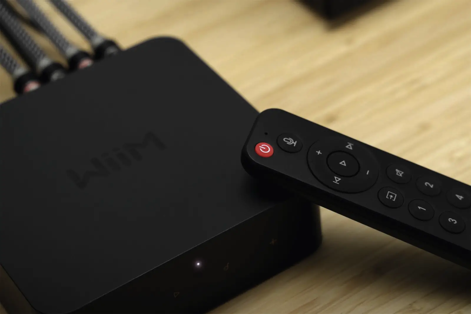 WiiM Remote afstandsbediening voor zwart