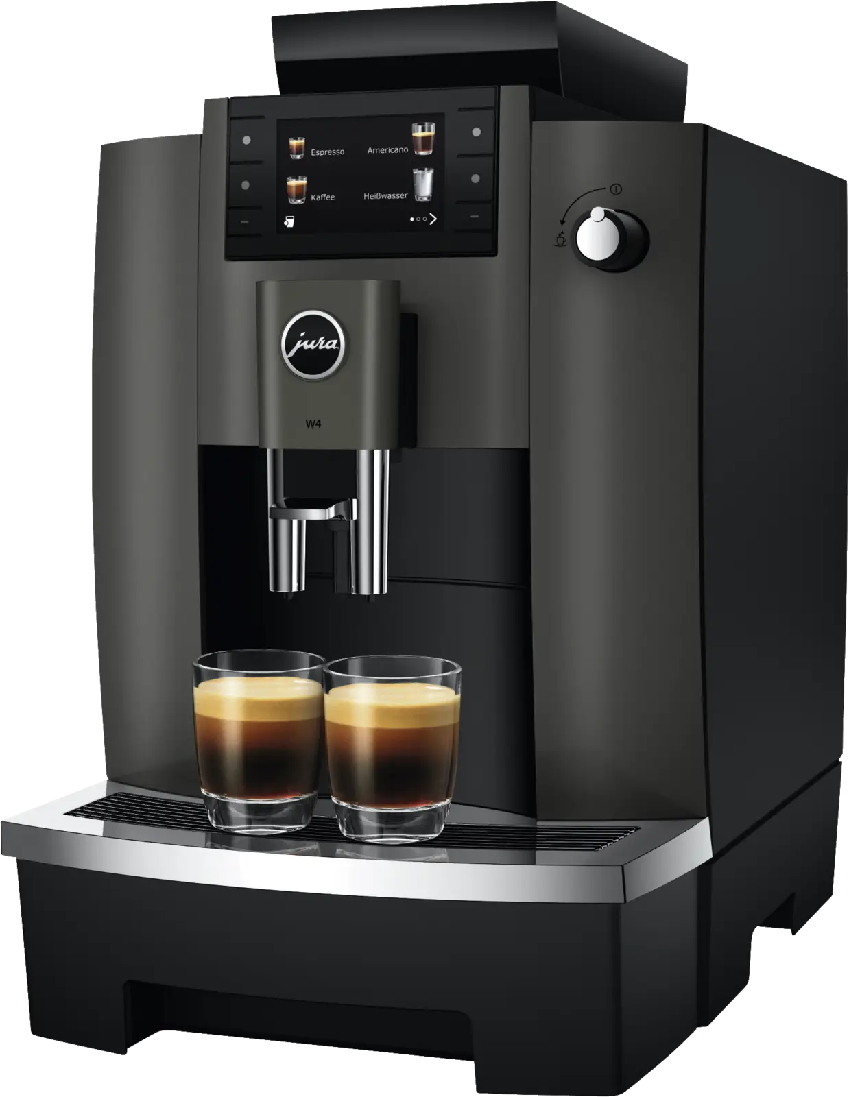 JURA W4 (EA) Dark Inox Volautomatische Koffiemachine