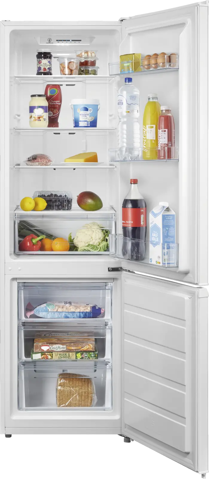 Inventum KV1808W Koel-vriescombinatie 