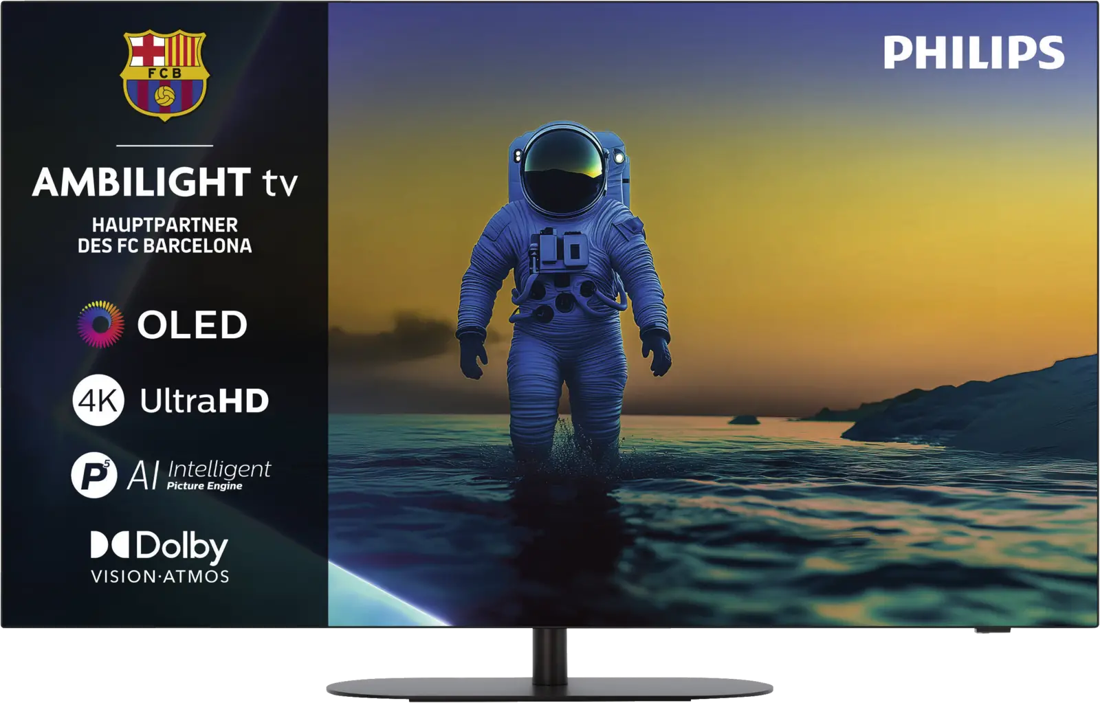 Philips 48OLED810 4K OLED Ambilight TV (2025)