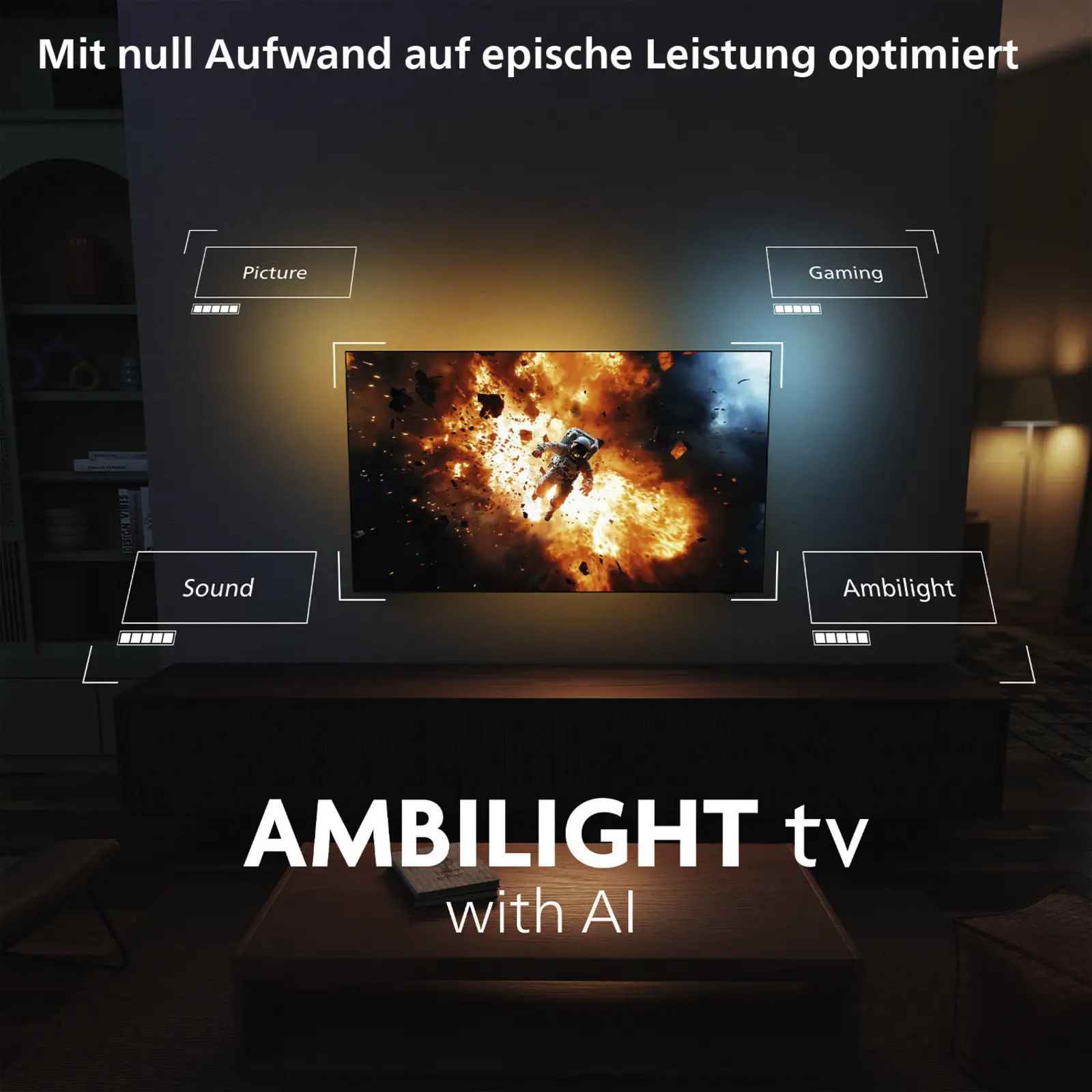 Philips 77OLED910 Ambilight TV - Sound by Bowers & Wilkins (2025)