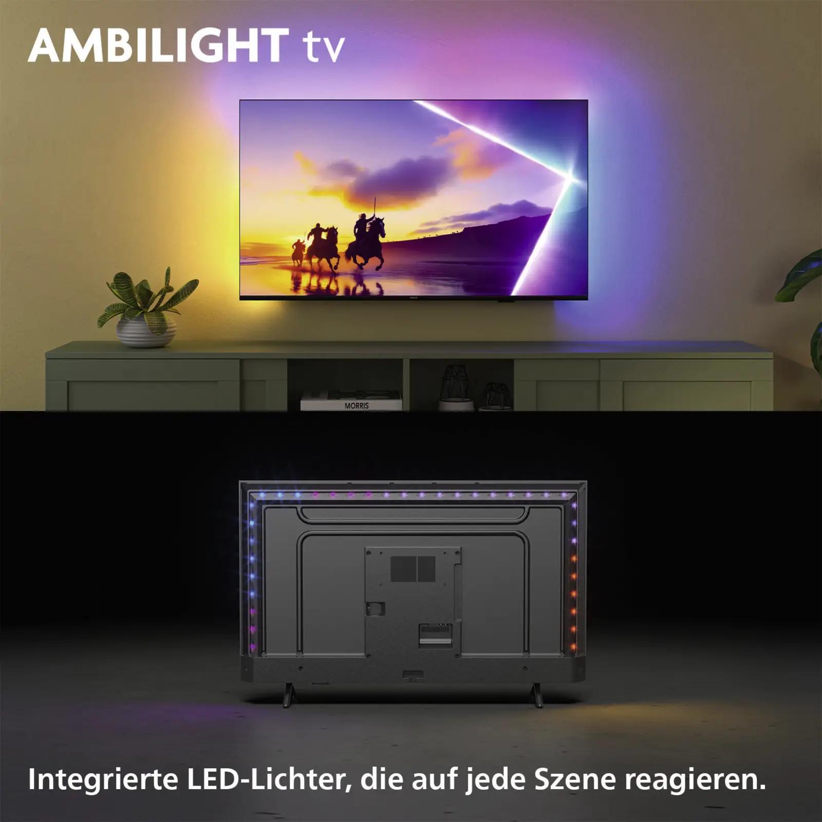 Philips 85PUS8500 4k QLED Ambilight TV (2025)