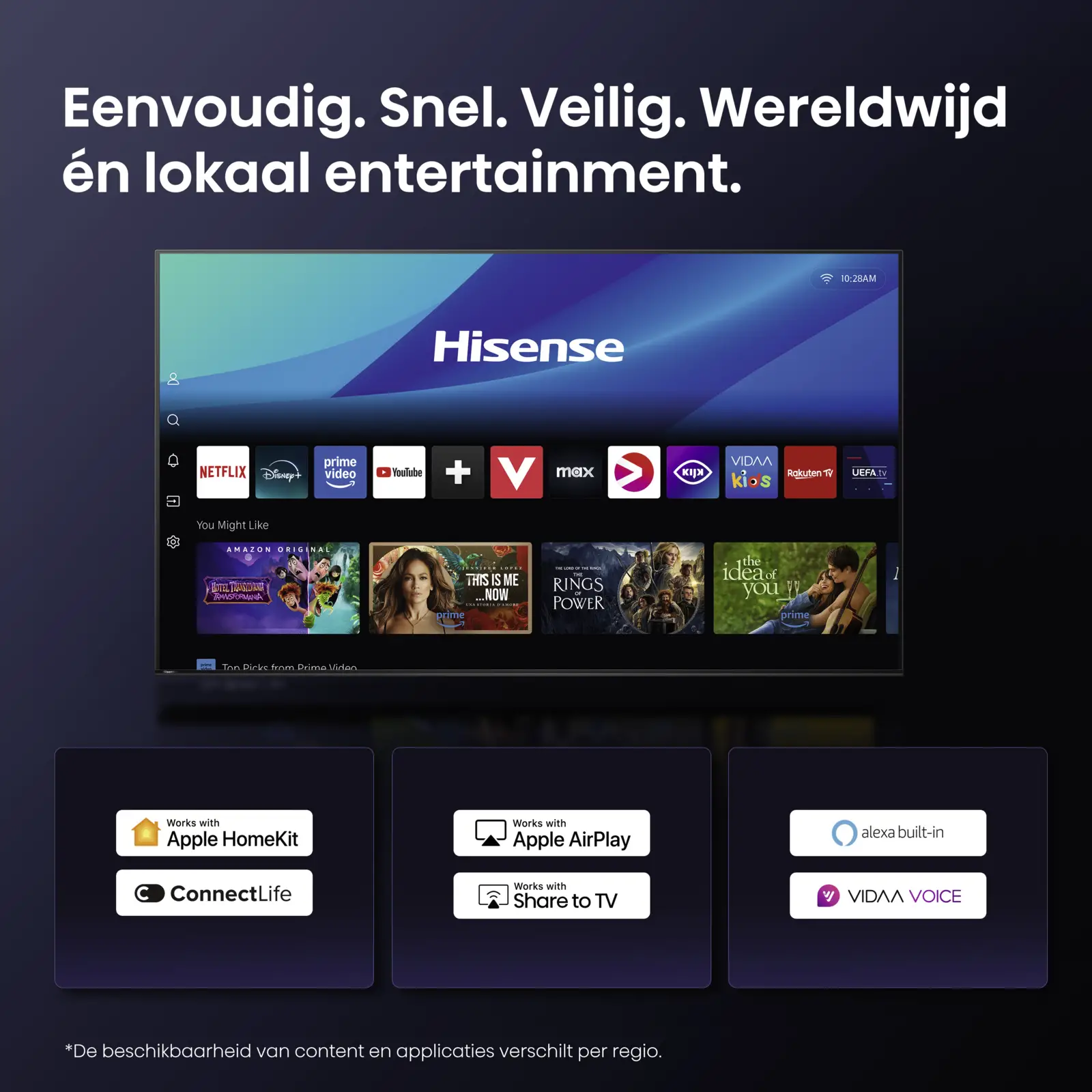 Hisense 55E8Q Mini LED 4K Smart TV